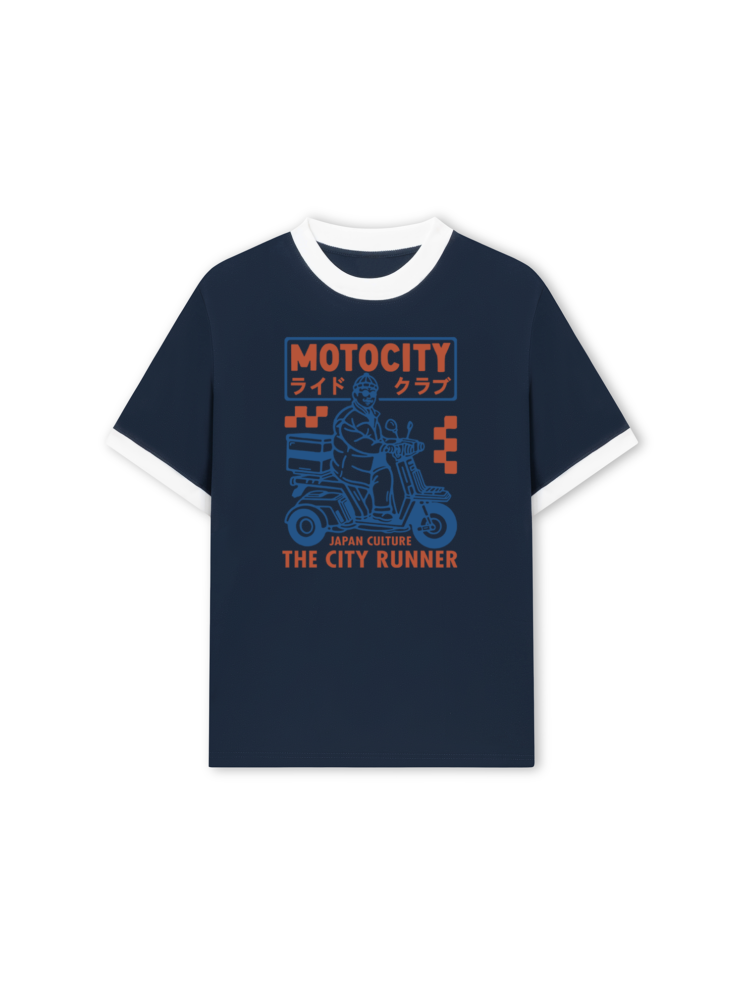 Áo Thun Ringer Relaxed Fit MOTOCITY