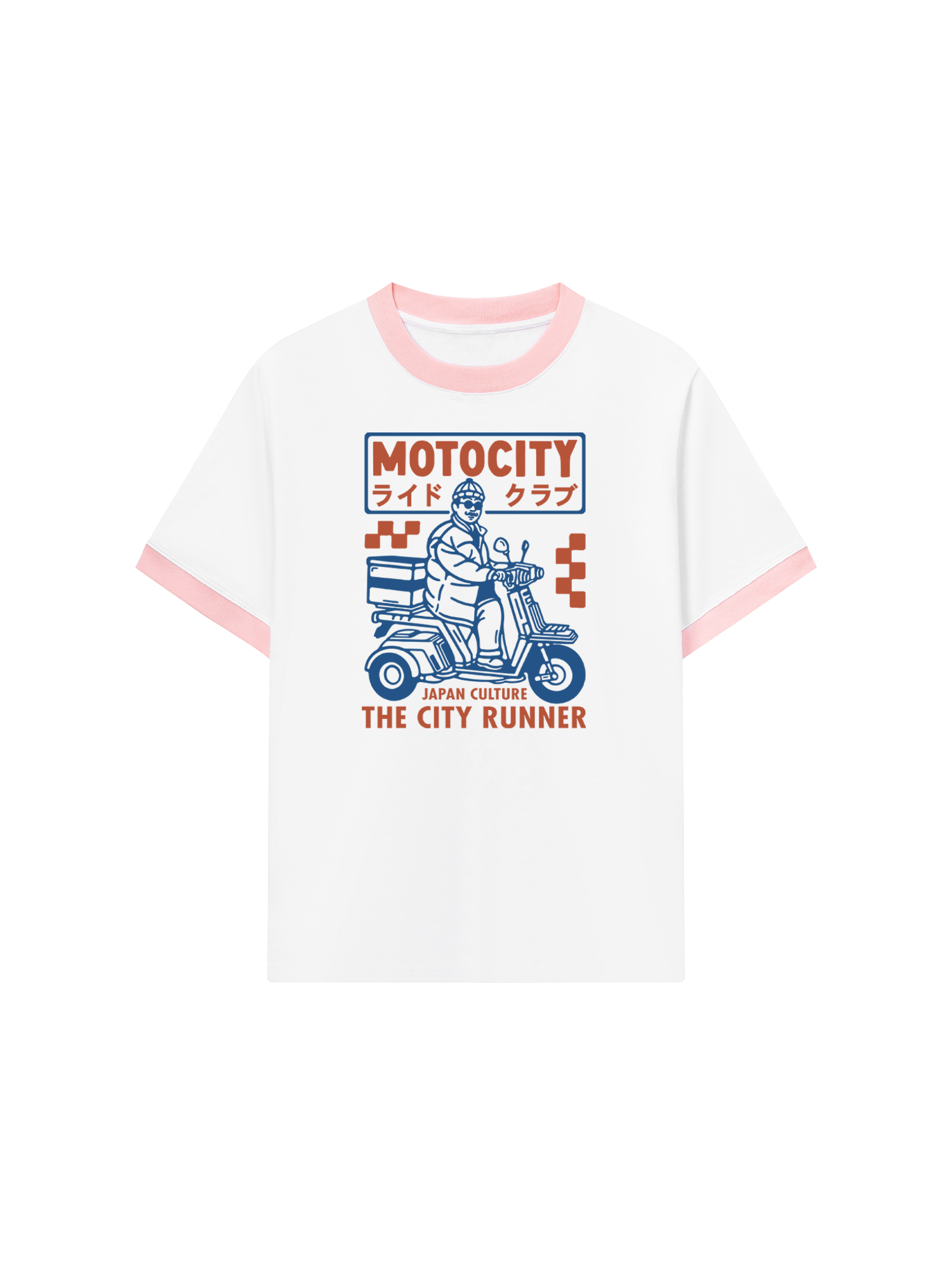 Áo Thun Ringer Relaxed Fit MOTOCITY
