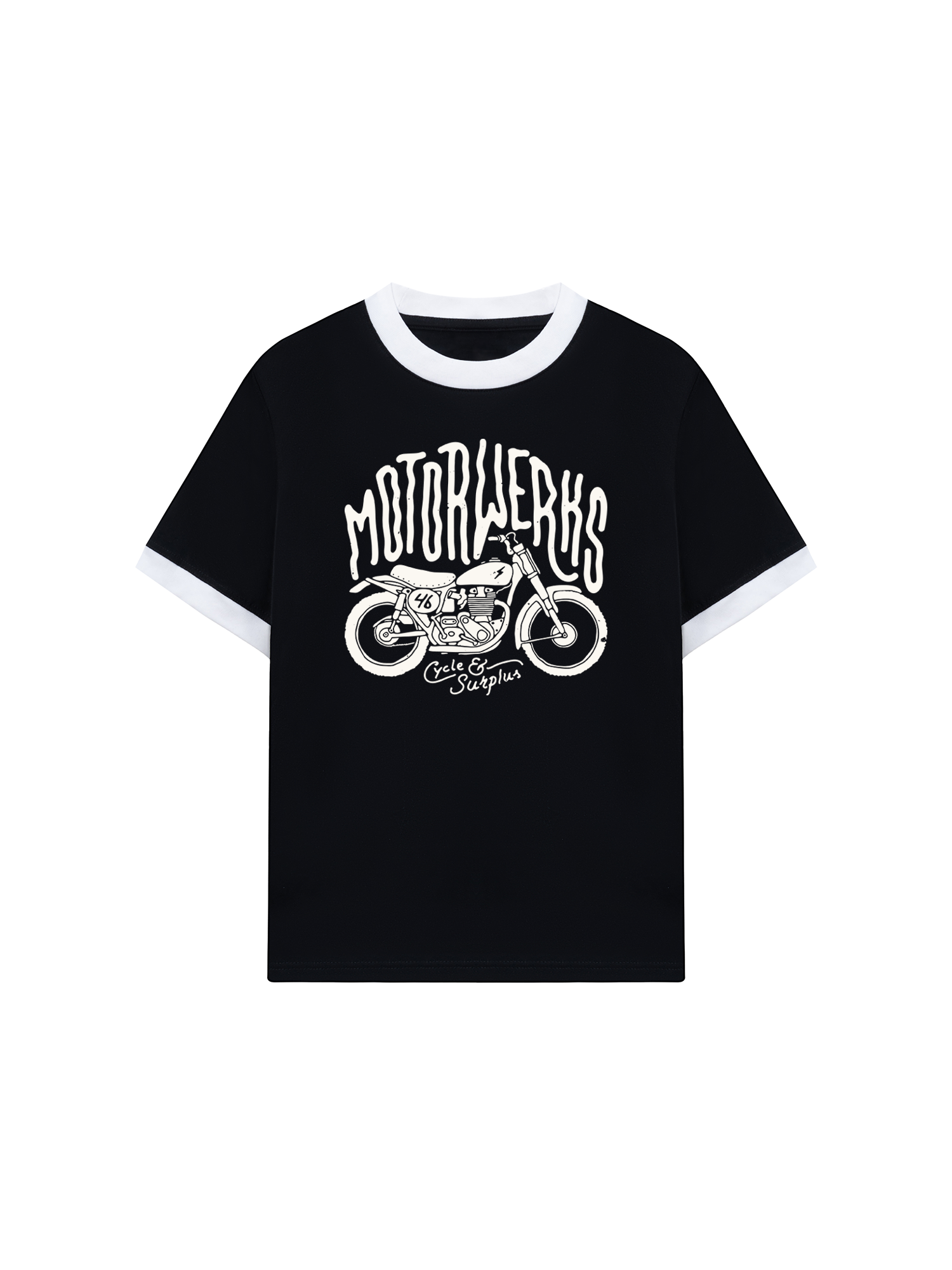 Áo Thun Ringer Relaxed Fit Retro Ride