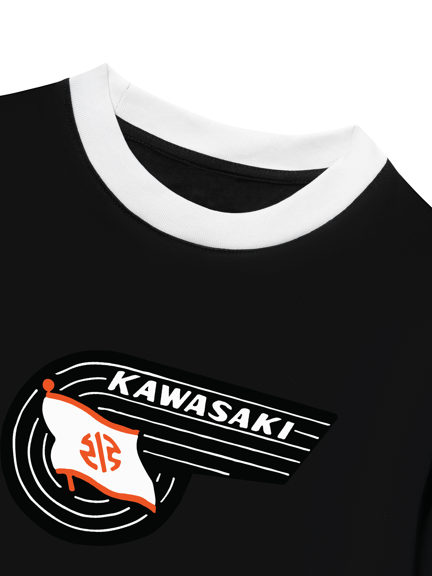 Áo Thun Ringer Relaxed Fit Kawasaki Spirit