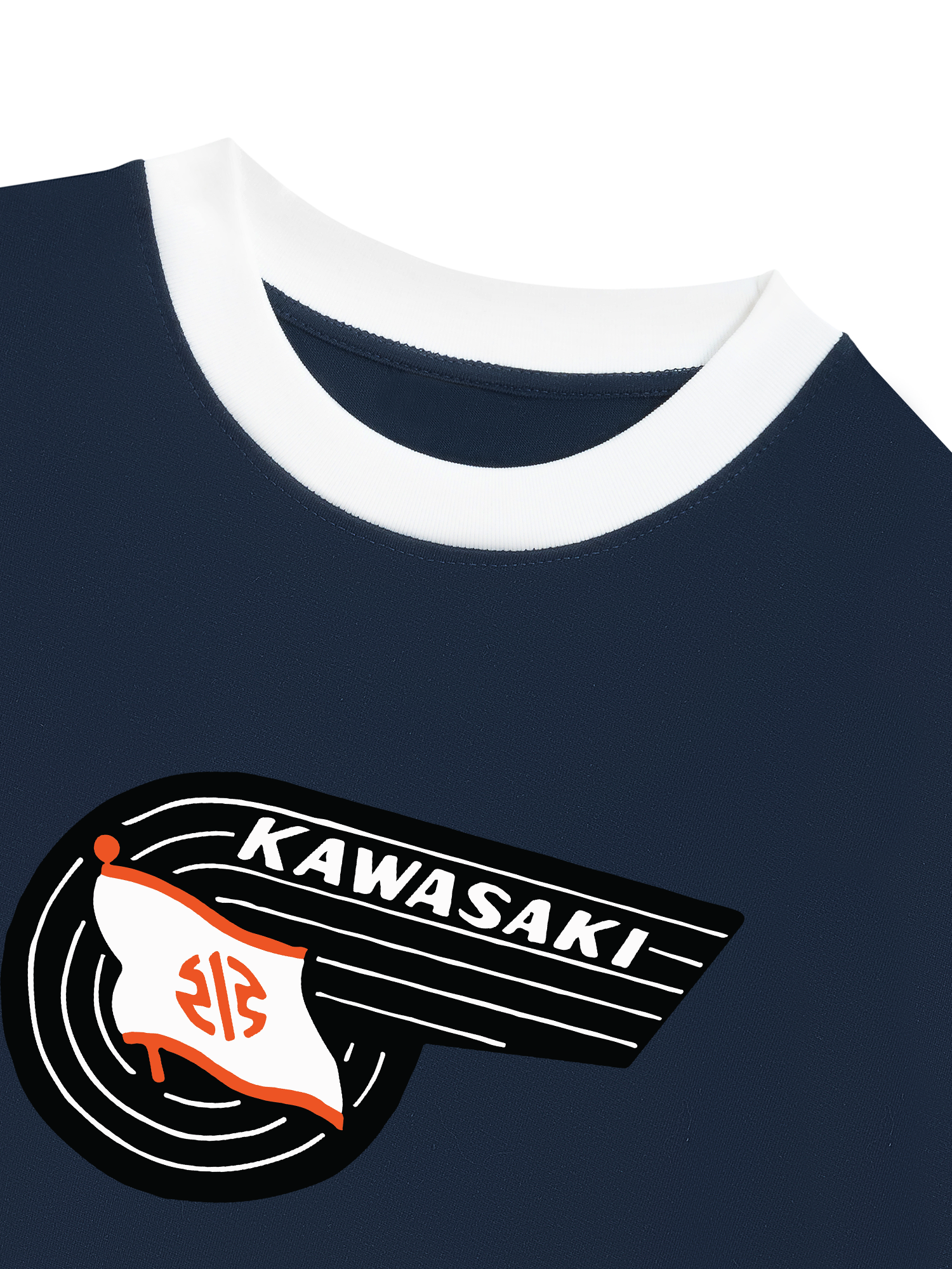 Áo Thun Ringer Relaxed Fit Kawasaki Spirit