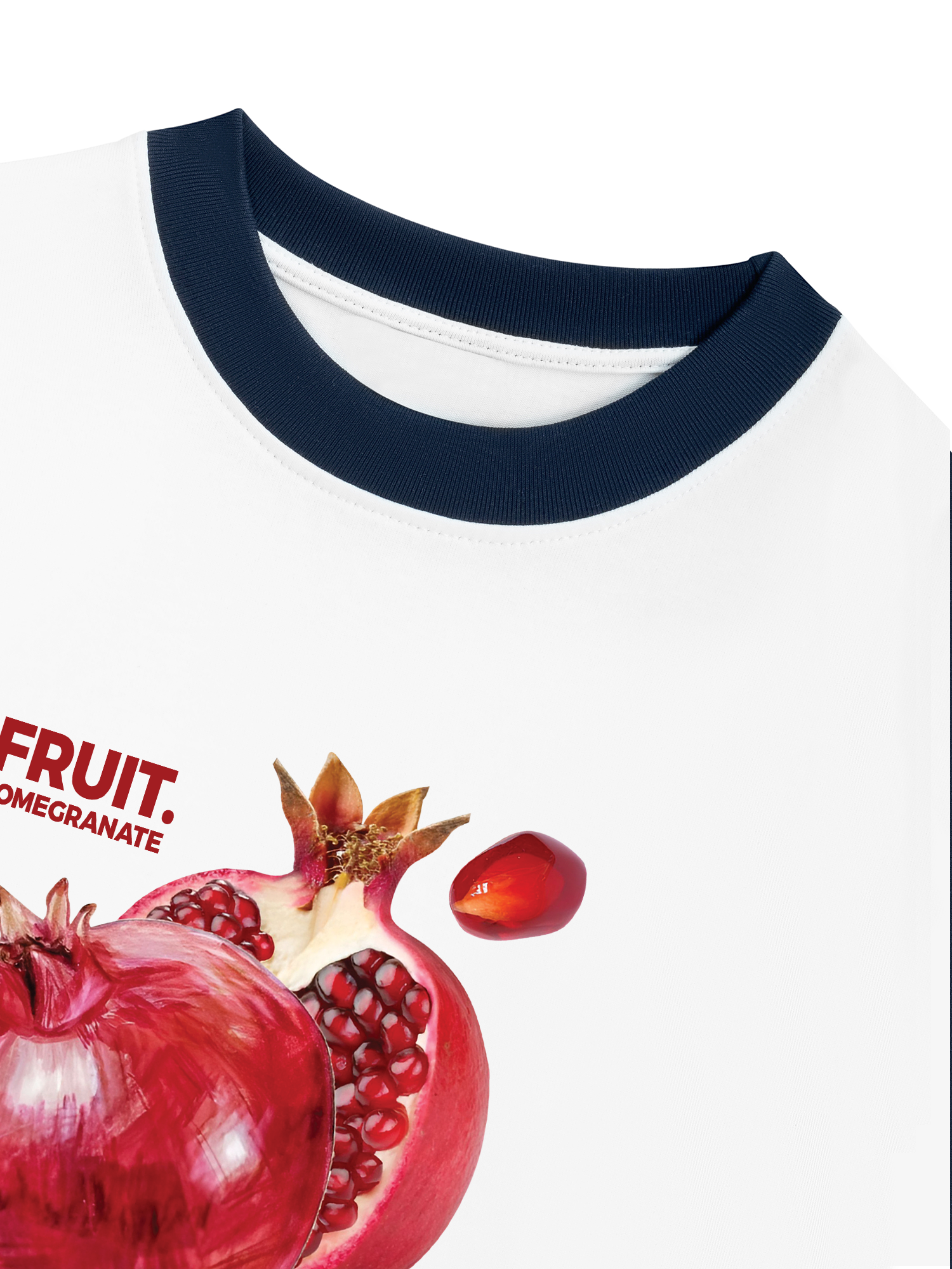 Áo Thun Ringer Relaxed Fit Tropical Pomegranate