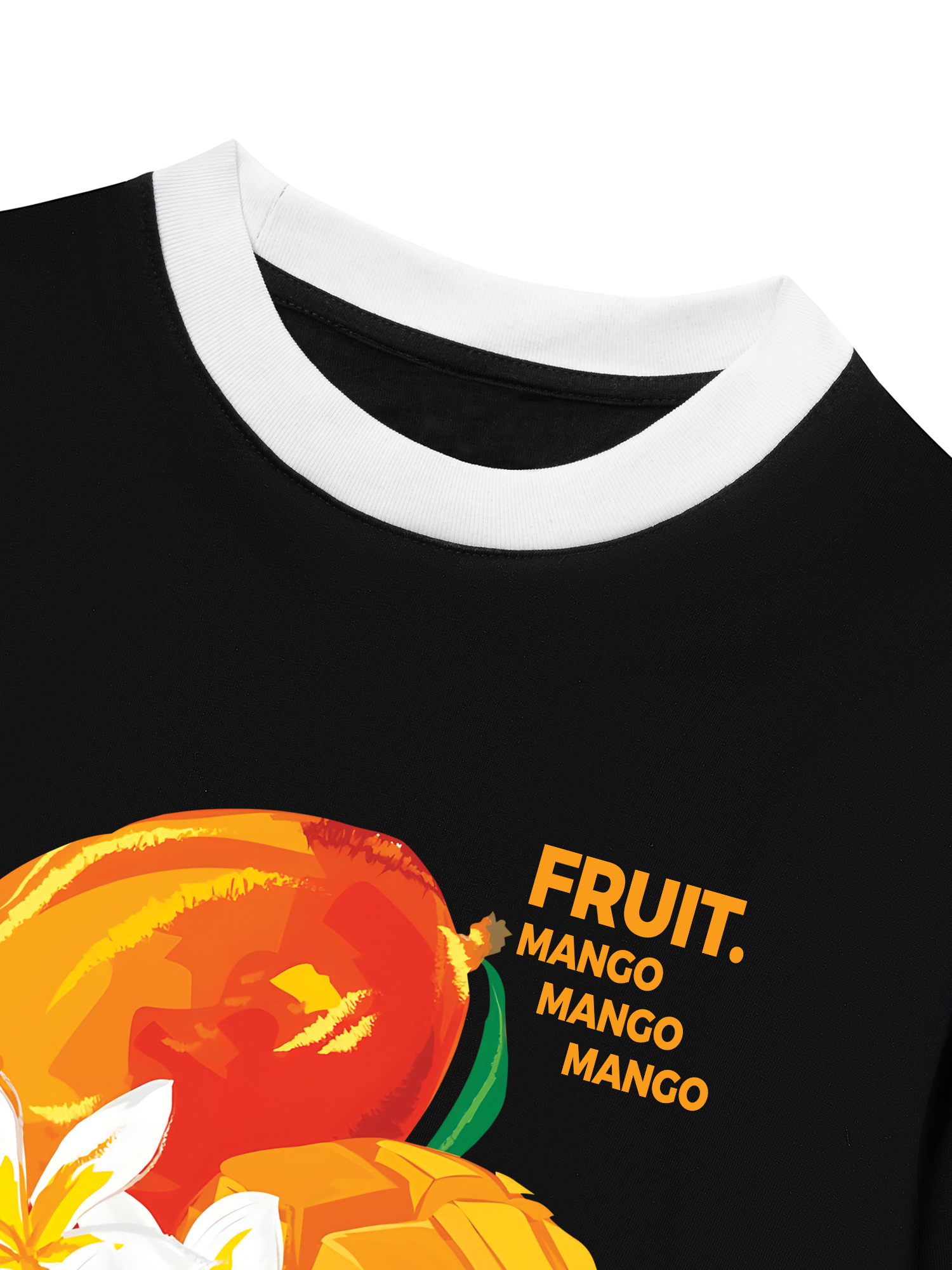 Áo Thun Ringer Relaxed Fit Tropical Mango