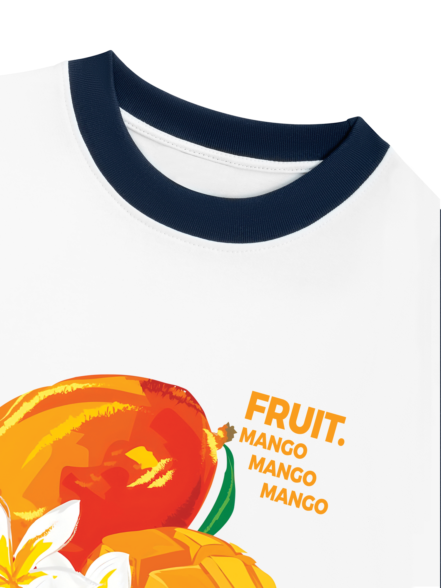Áo Thun Ringer Relaxed Fit Tropical Mango