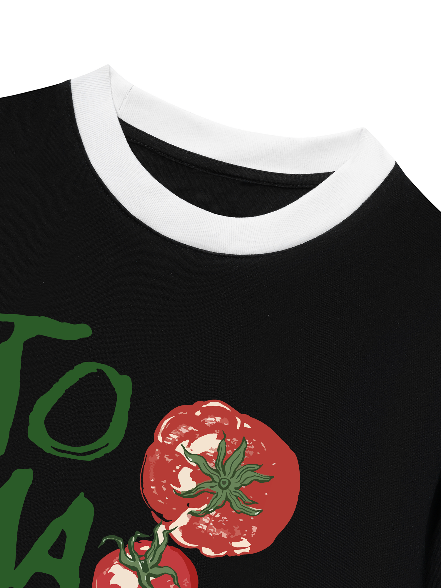 Áo Thun Ringer Relaxed Fit Tropical Tomato