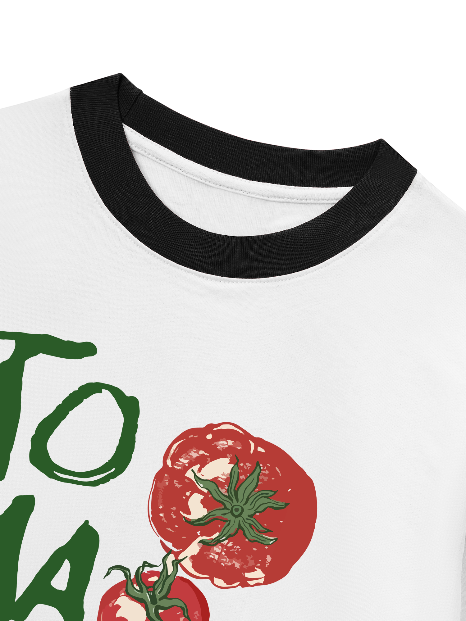Áo Thun Ringer Relaxed Fit Tropical Tomato