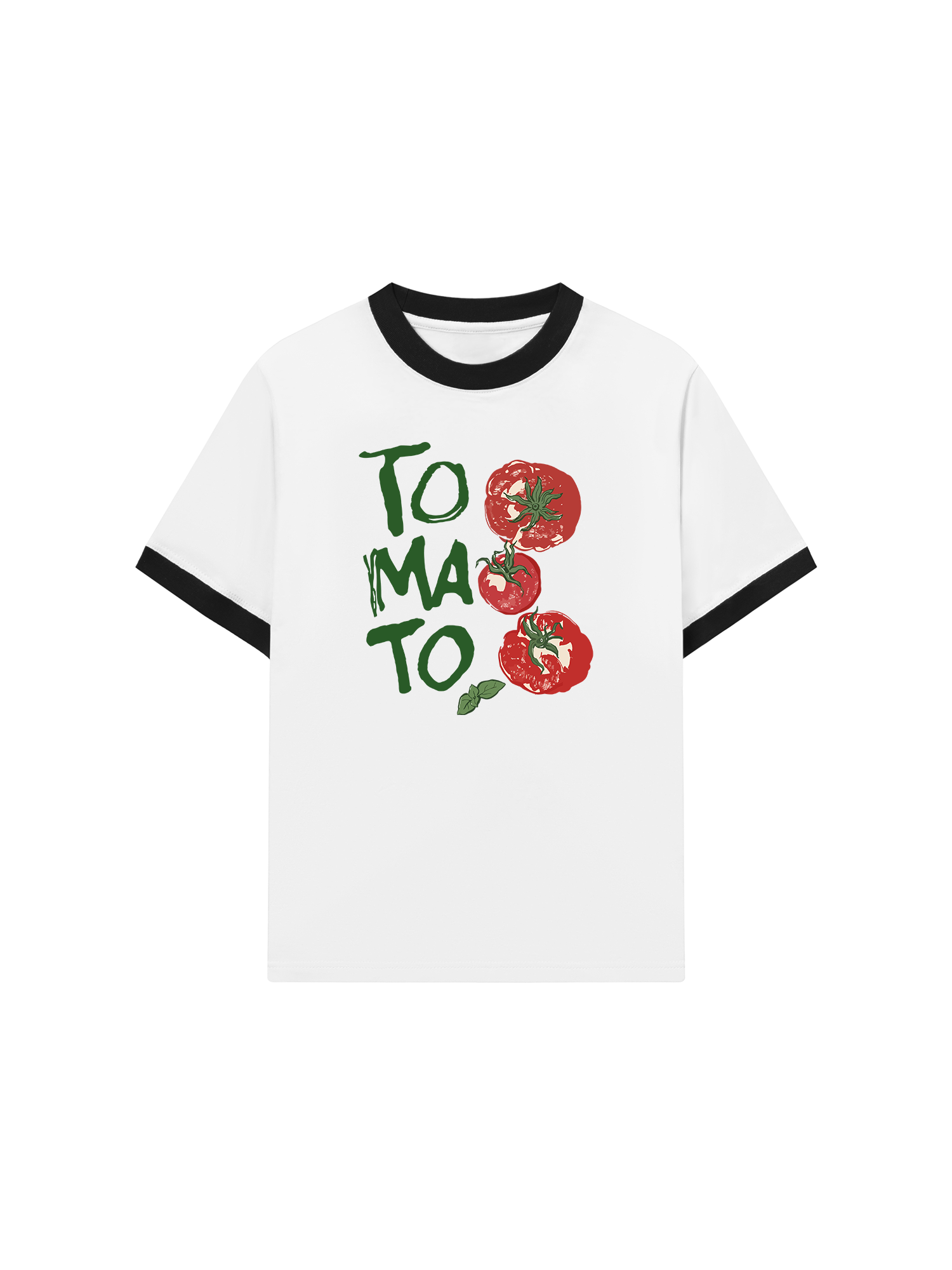 Áo Thun Ringer Relaxed Fit Tropical Tomato