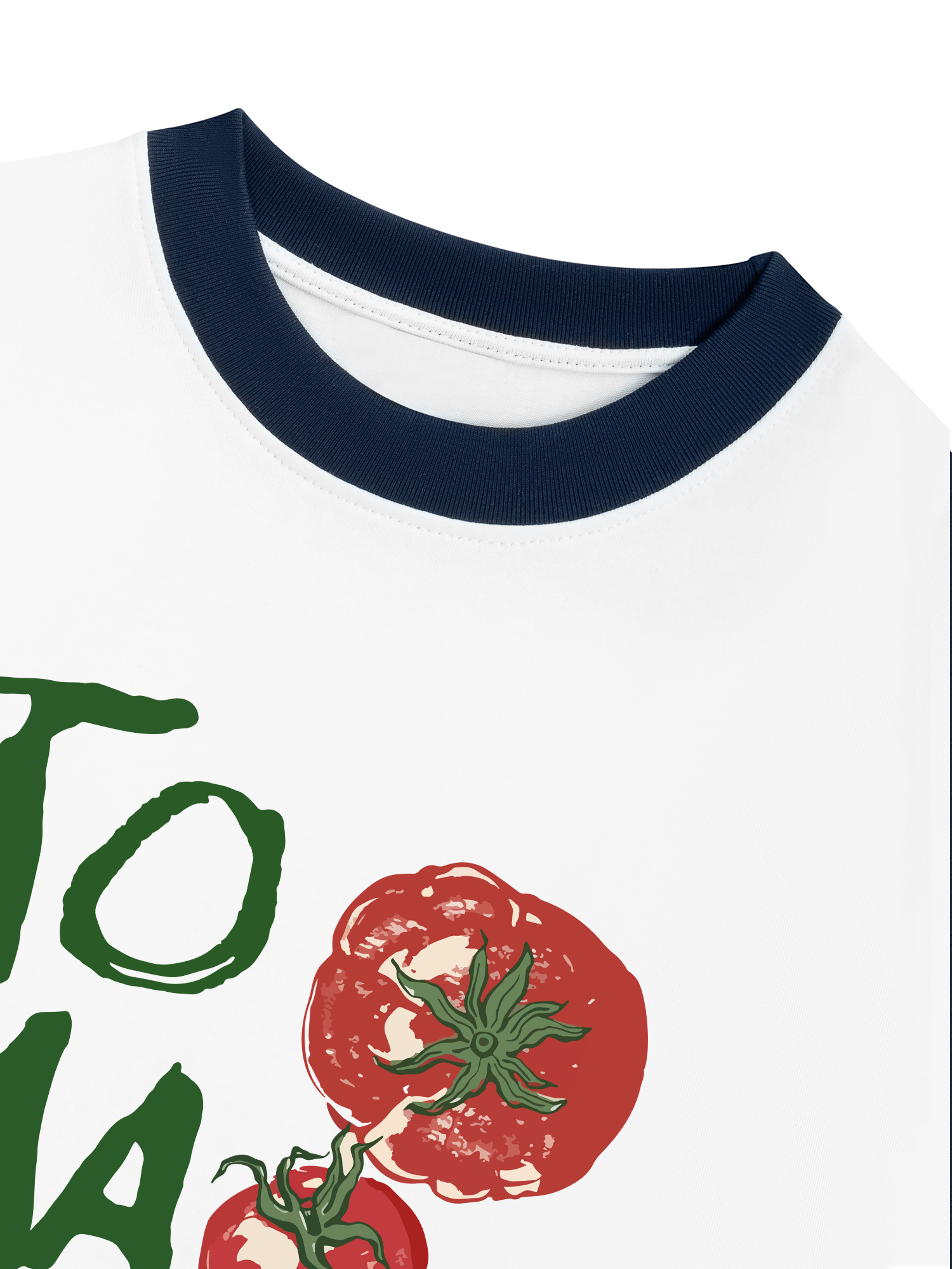Áo Thun Ringer Relaxed Fit Tropical Tomato