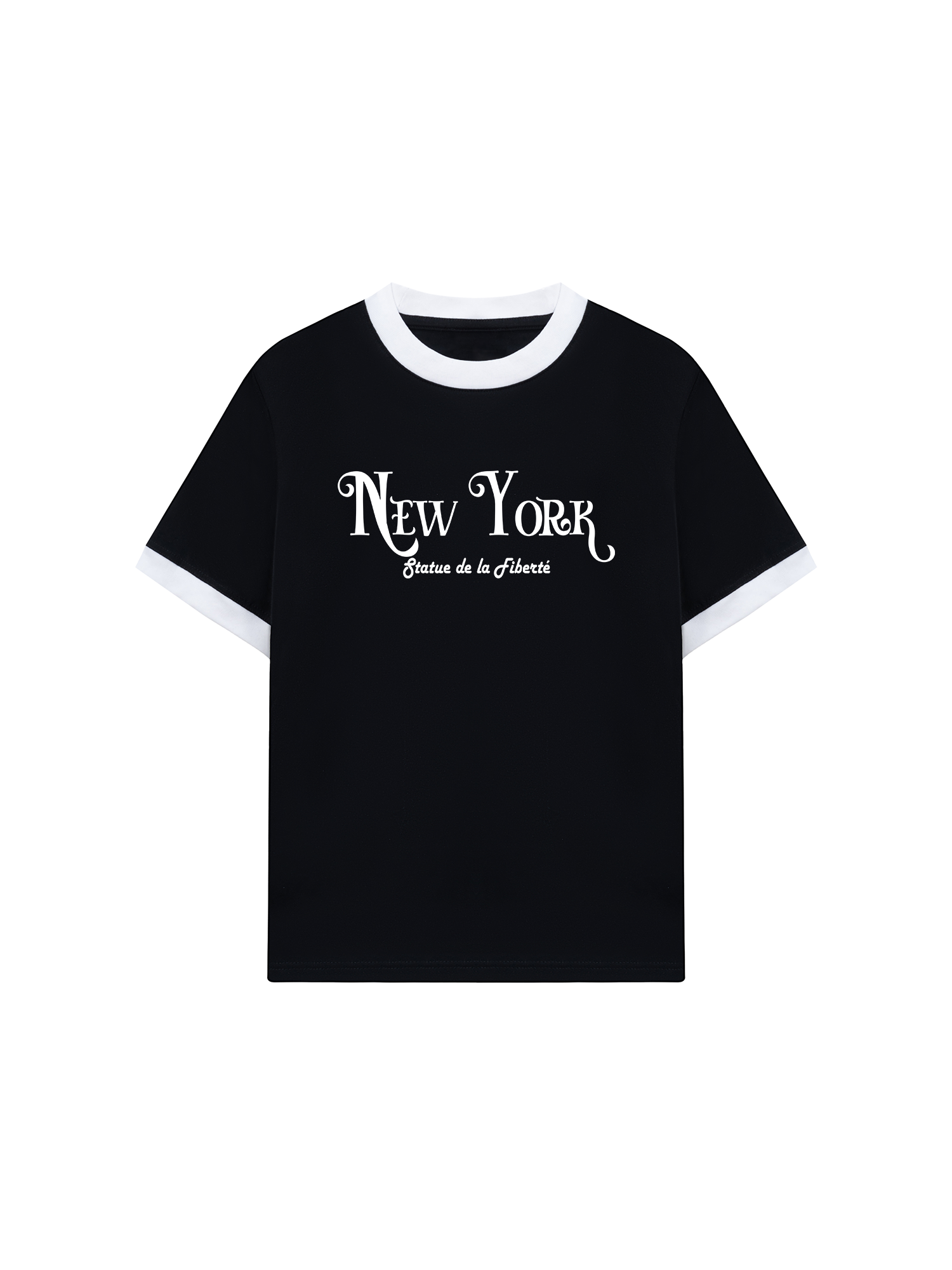 Áo Thun Ringer Relaxed Fit City New York