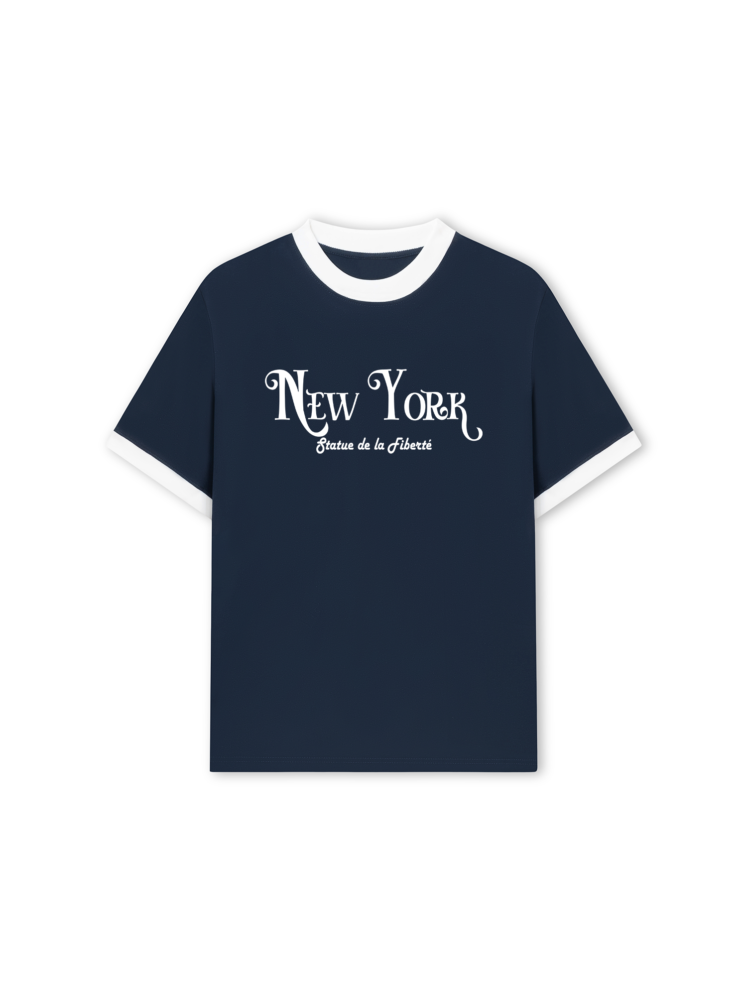 Áo Thun Ringer Relaxed Fit City New York