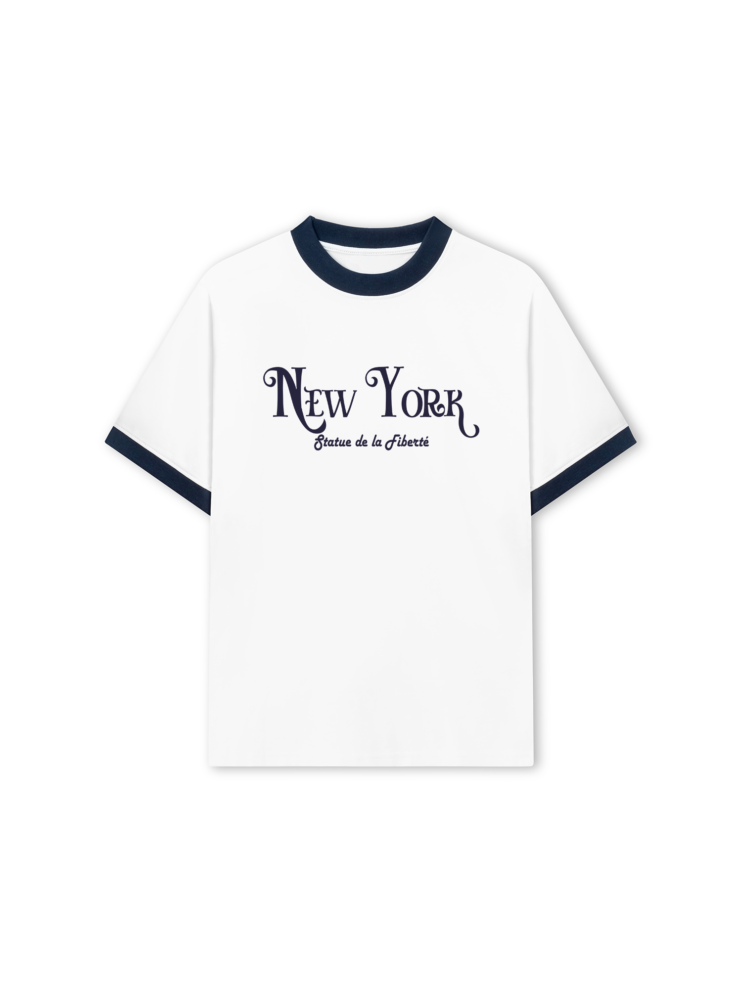 Áo Thun Ringer Relaxed Fit City New York