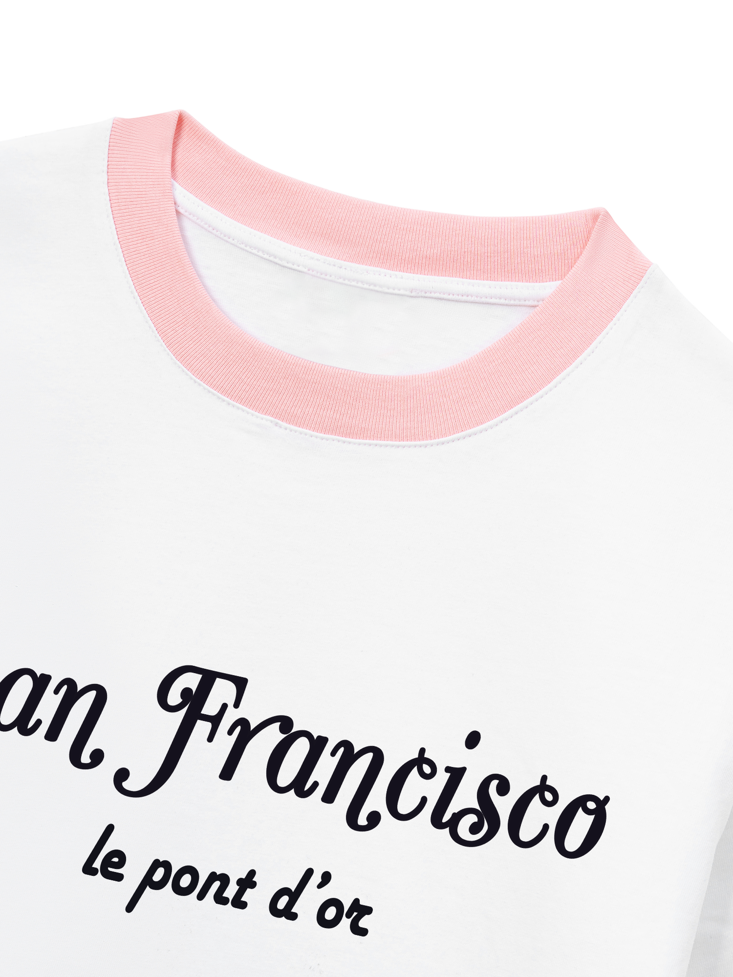 Áo Thun Ringer Relaxed Fit City San Fracisco