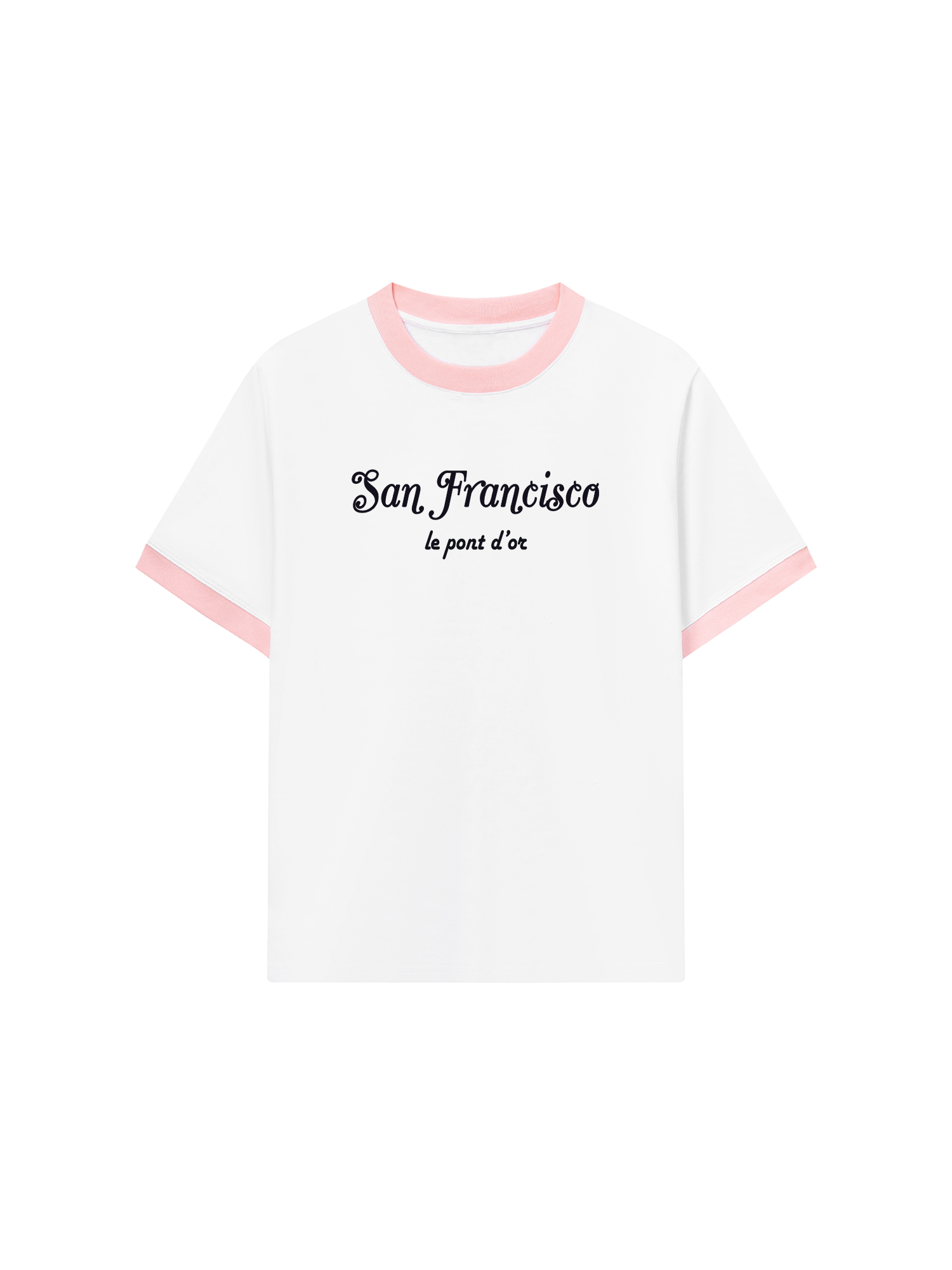 Áo Thun Ringer Relaxed Fit City San Fracisco