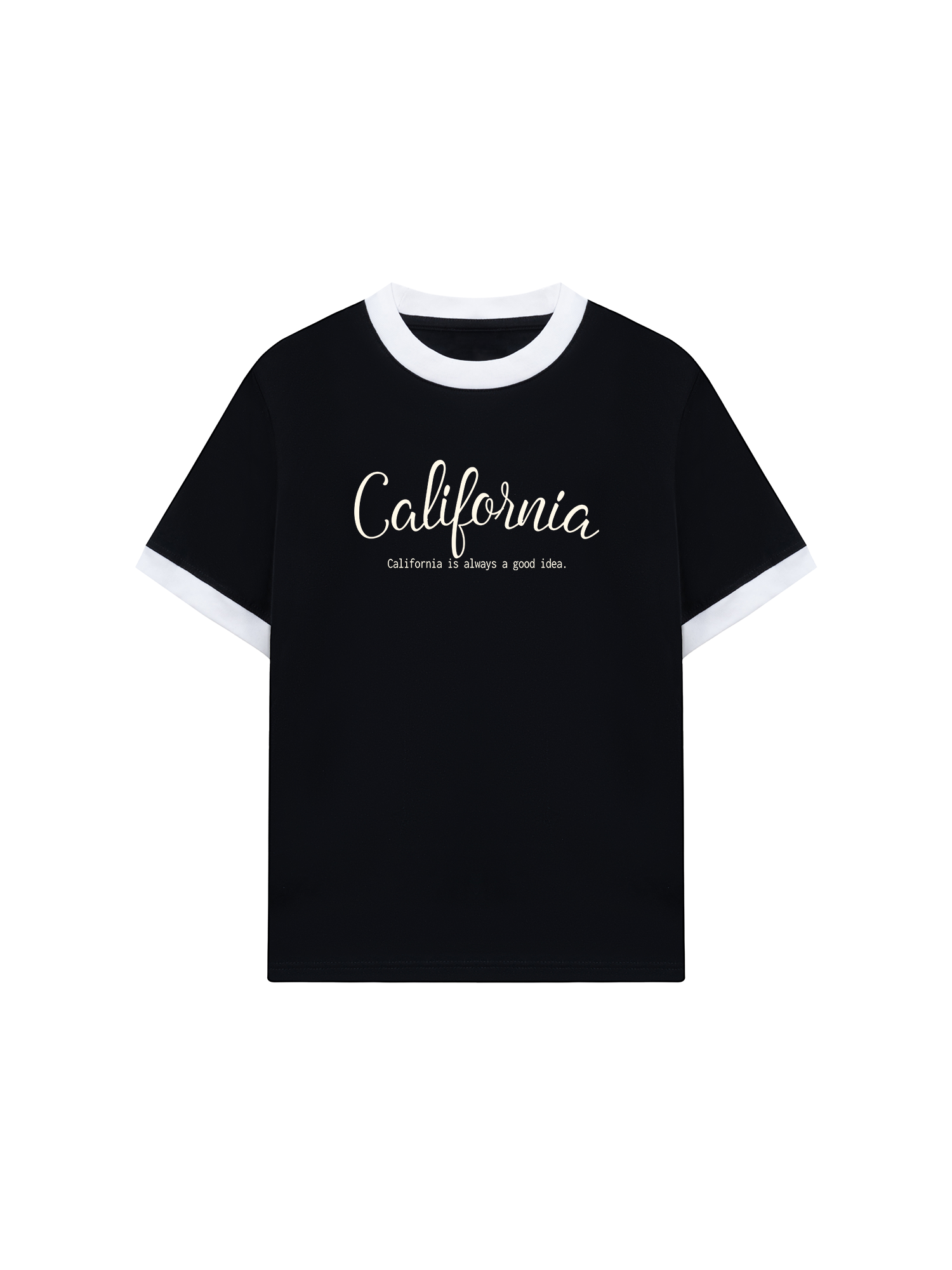 Áo Thun Ringer Relaxed Fit City Calofornia