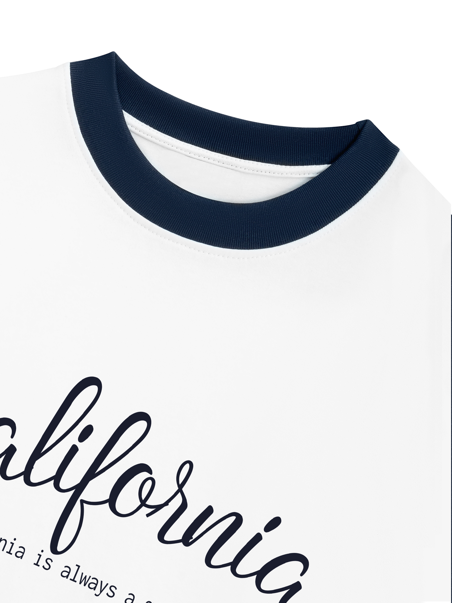 Áo Thun Ringer Relaxed Fit City Calofornia
