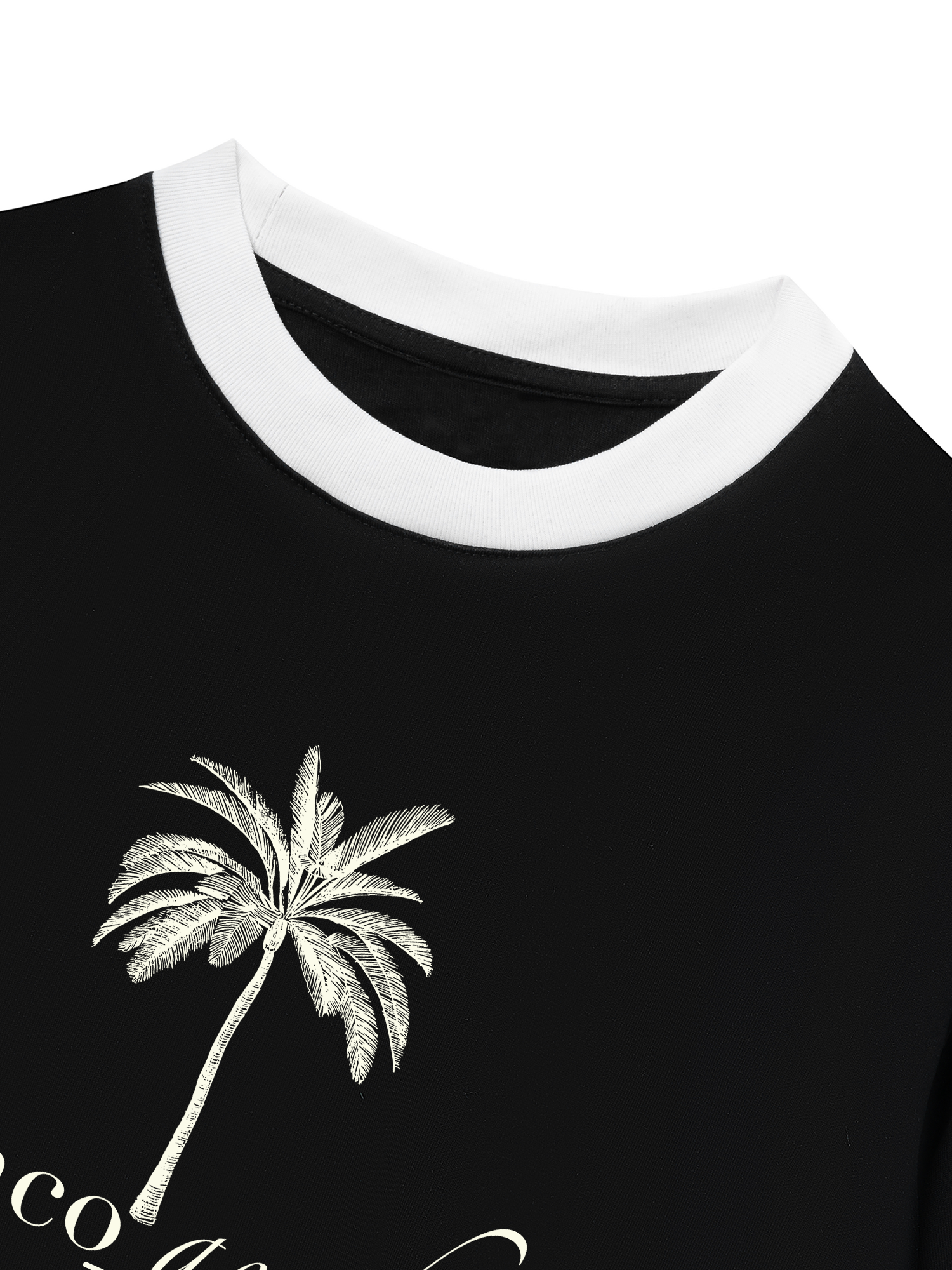 Áo Thun Ringer Relaxed Fit City Le Monaco Aesthetic