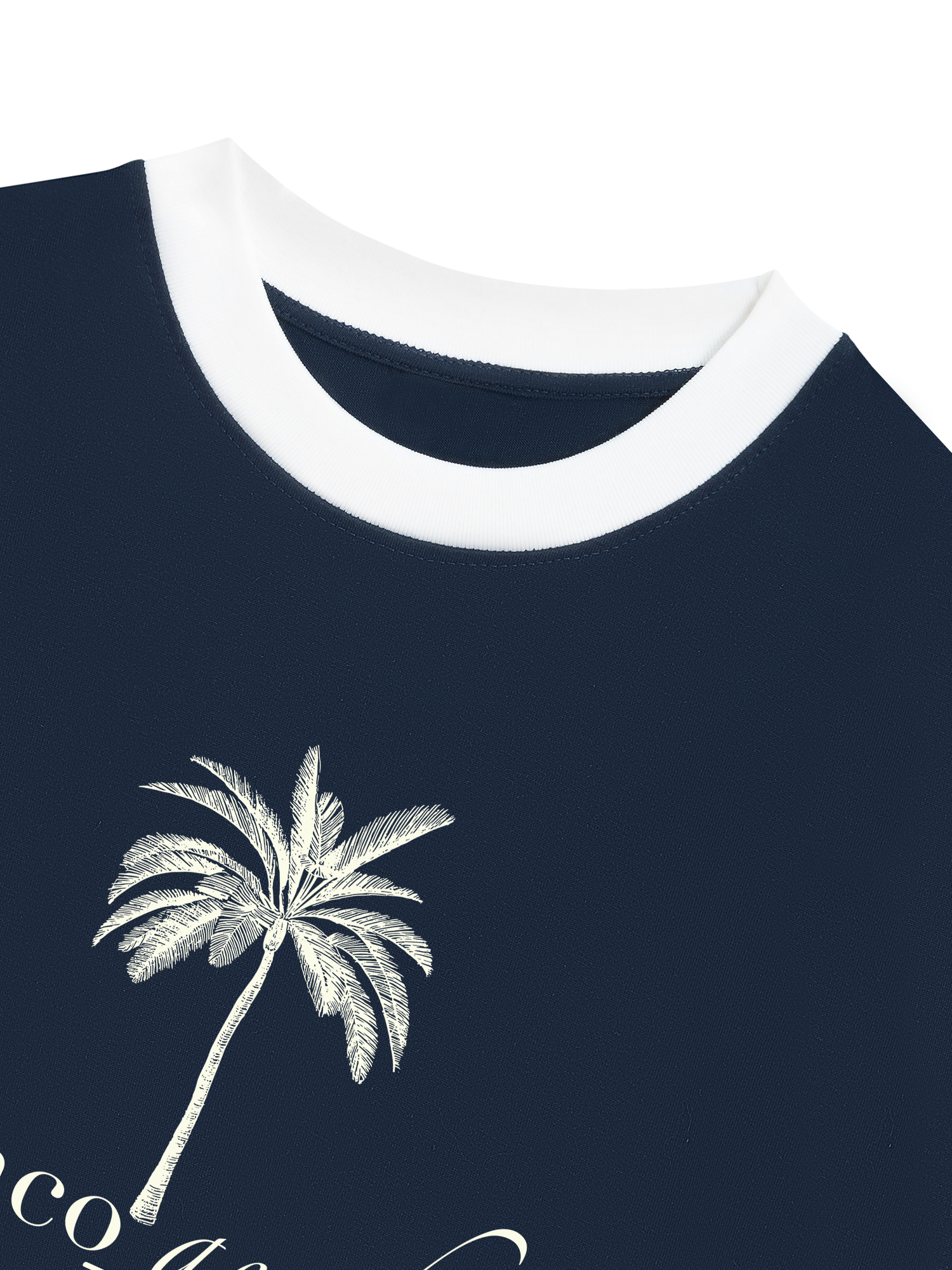 Áo Thun Ringer Relaxed Fit City Le Monaco Aesthetic