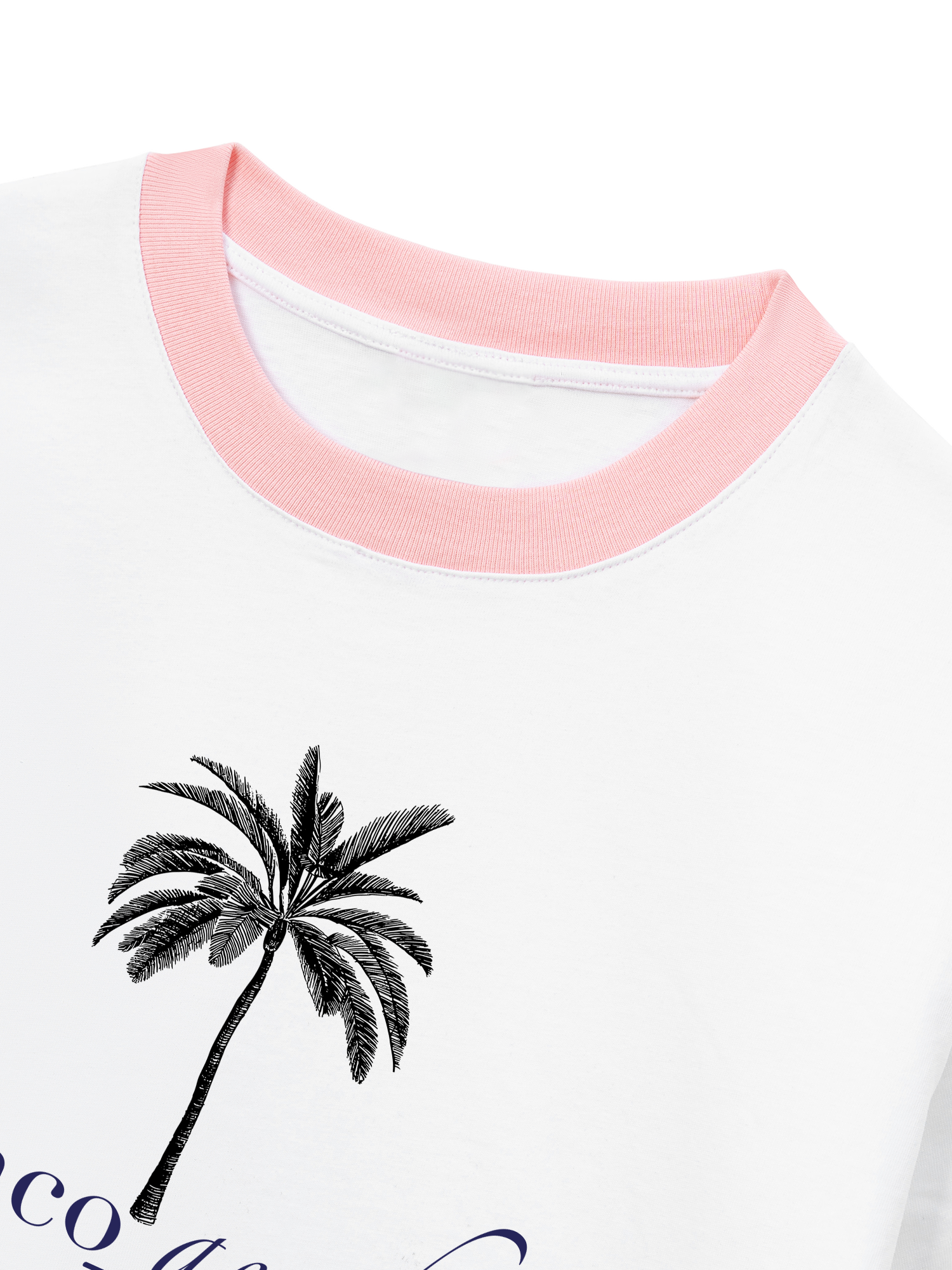 Áo Thun Ringer Relaxed Fit City Le Monaco Aesthetic