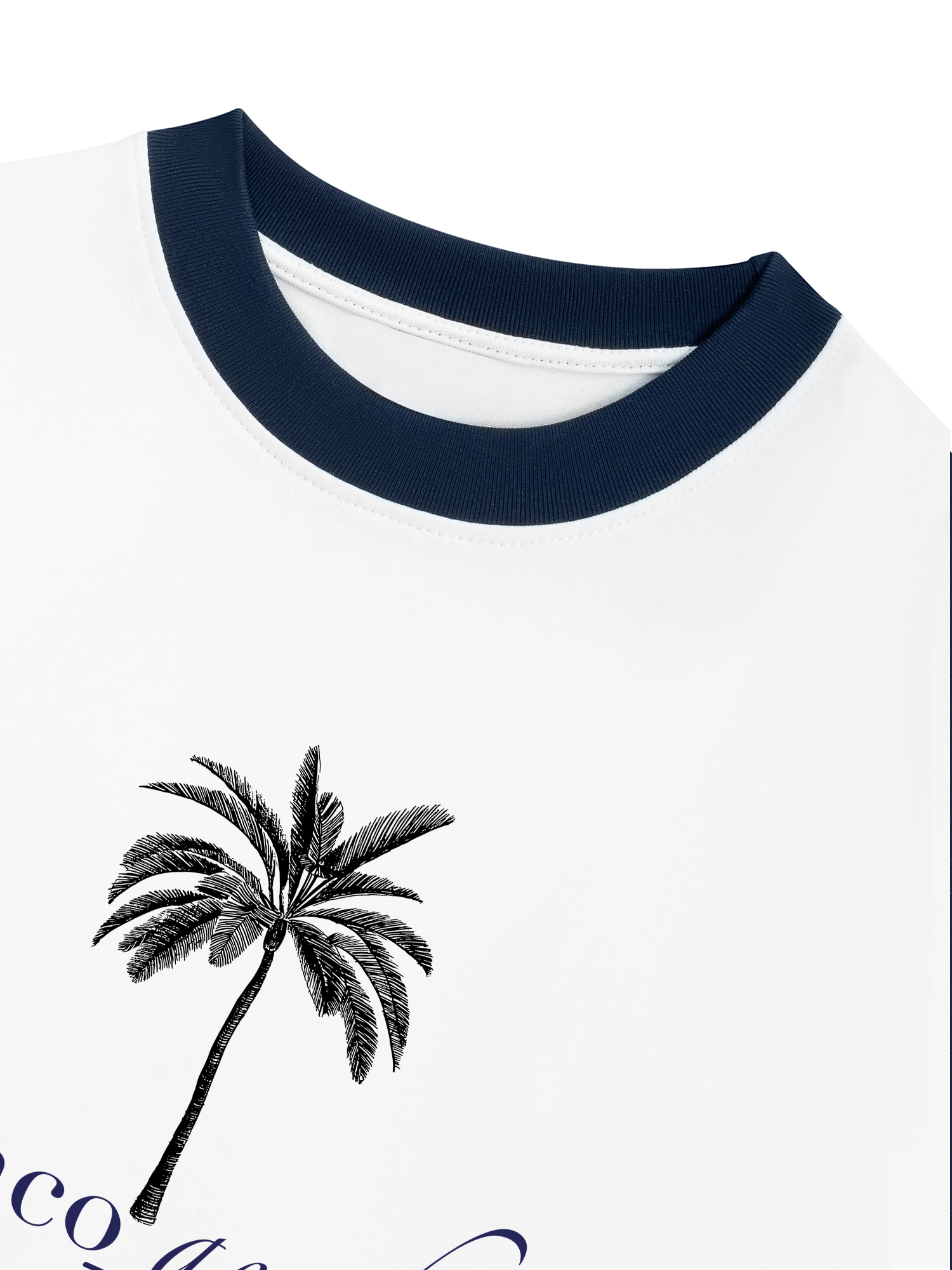 Áo Thun Ringer Relaxed Fit City Le Monaco Aesthetic
