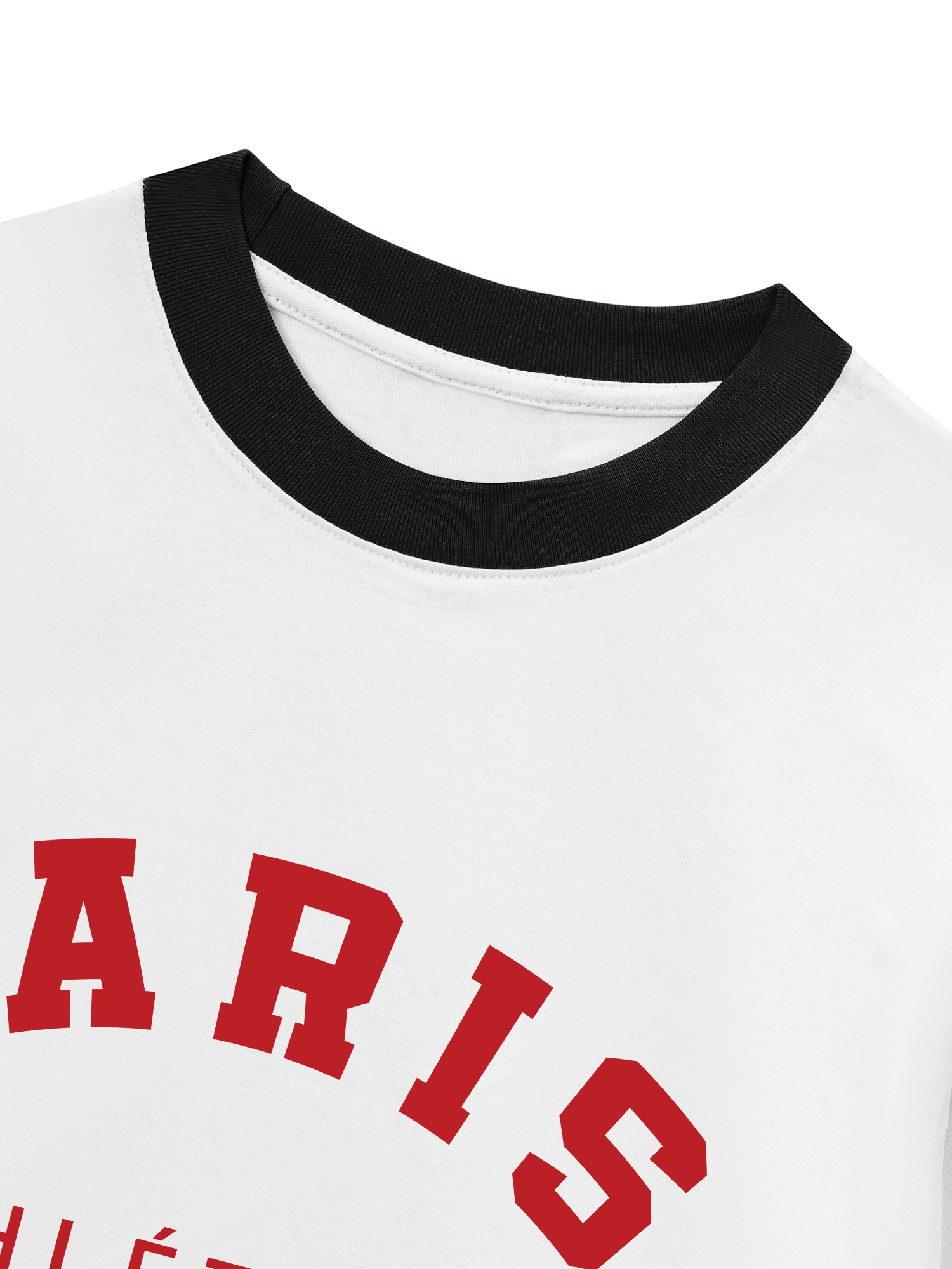 Áo Thun Ringer Relaxed Fit City Paris Athletique