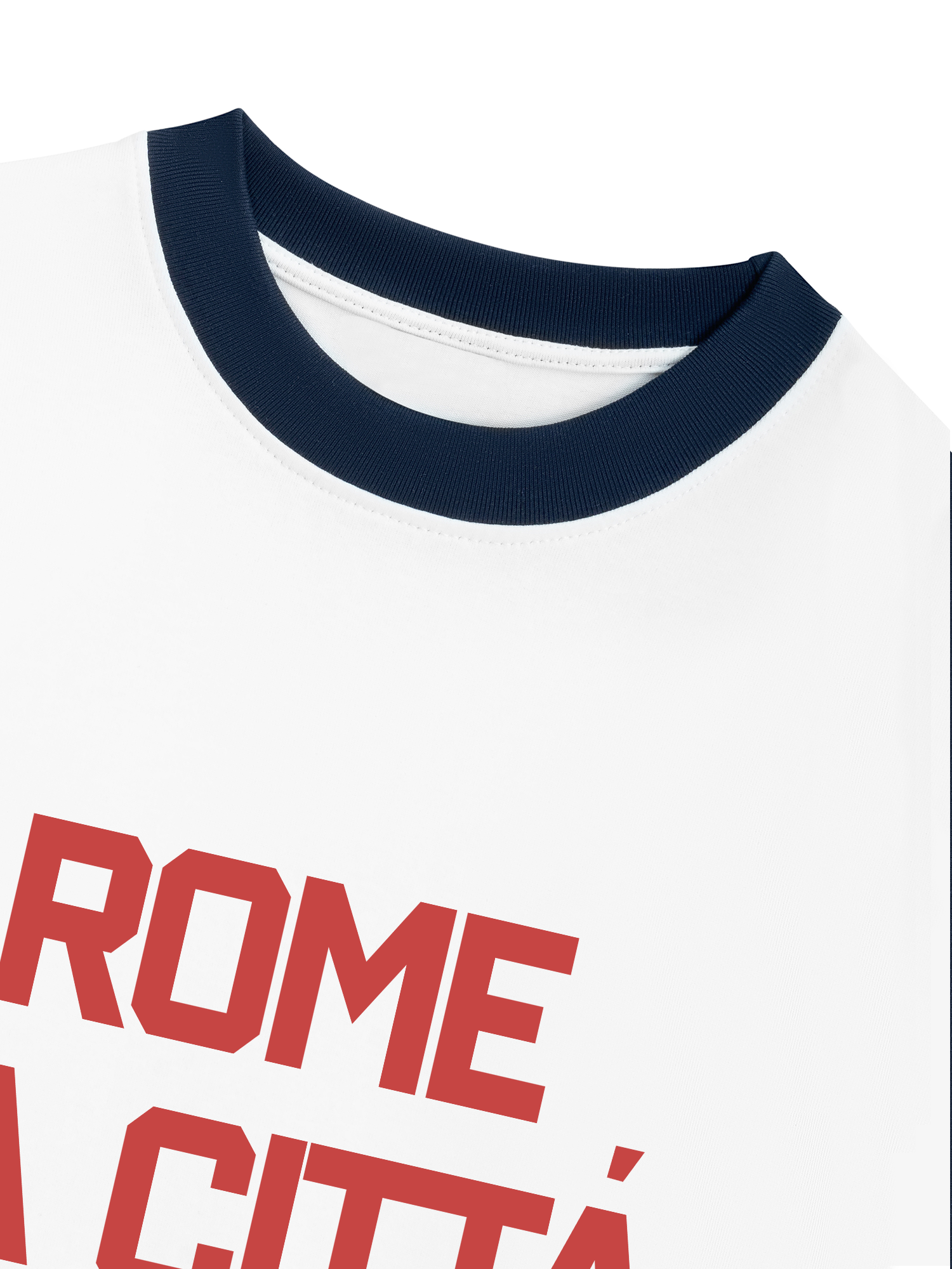 Áo Thun Ringer Relaxed Fit City Rome La Citta