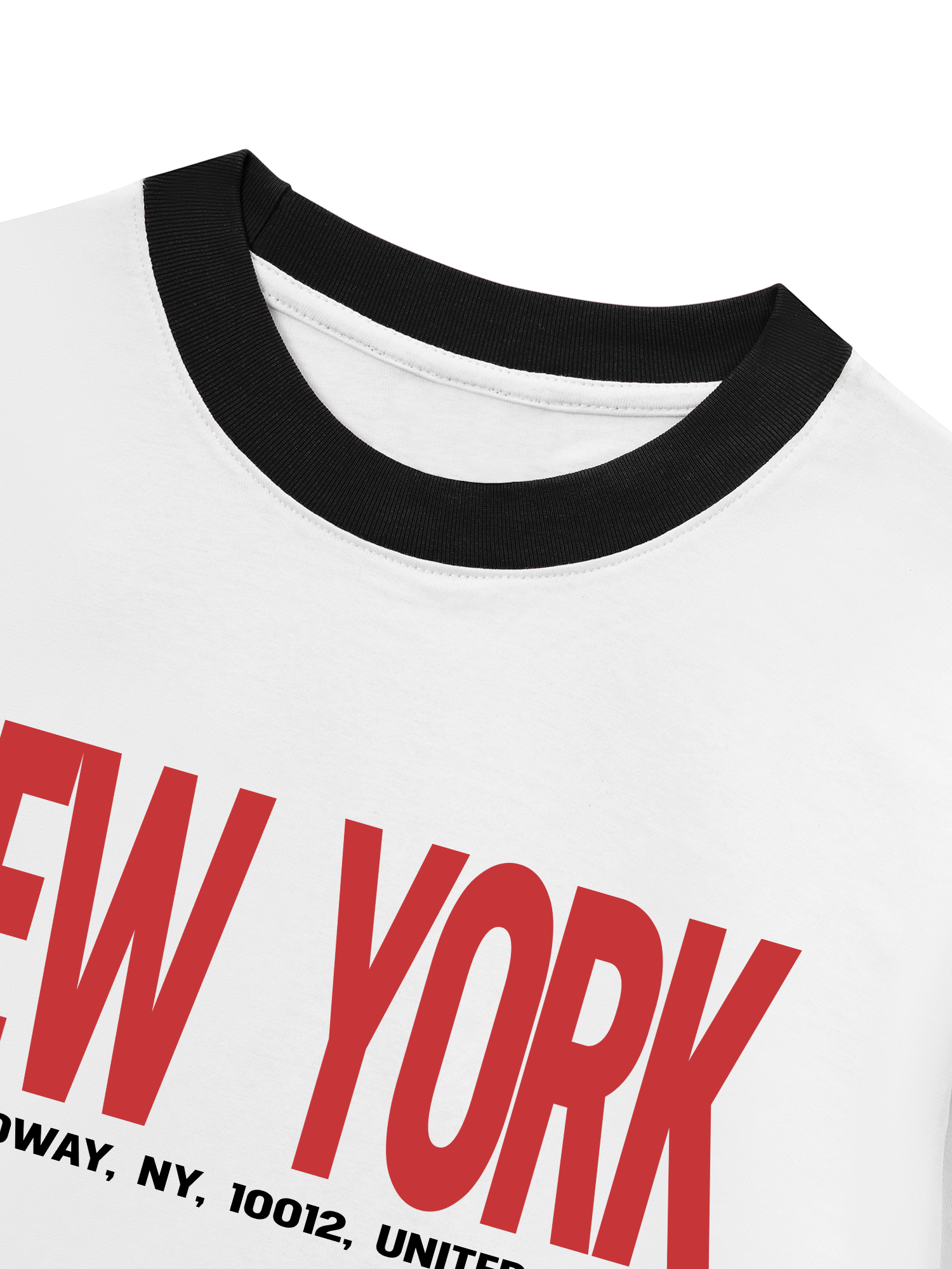 Áo Thun Ringer Relaxed Fit City New York