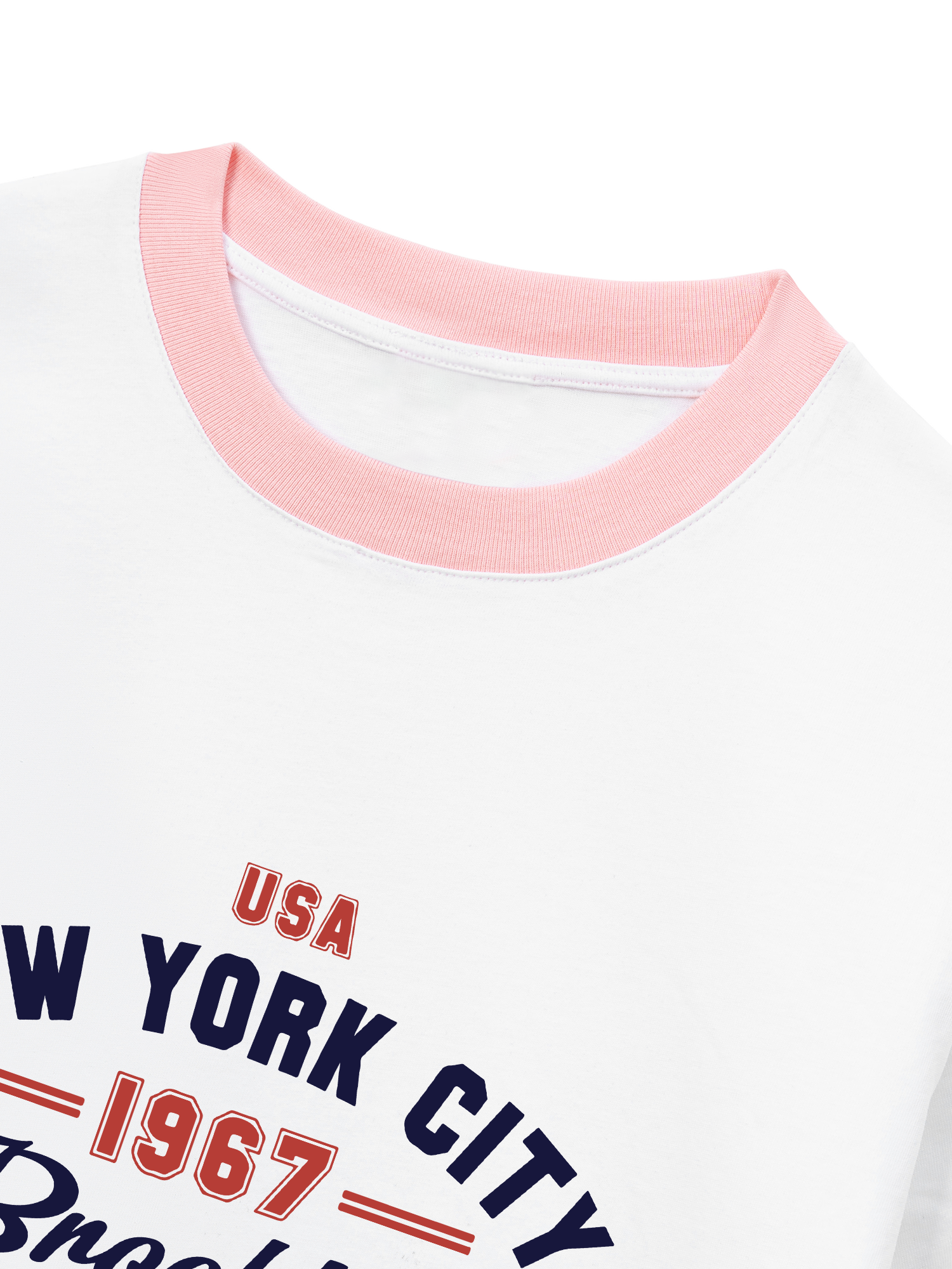 Áo Thun Ringer Relaxed Fit City USA New York City
