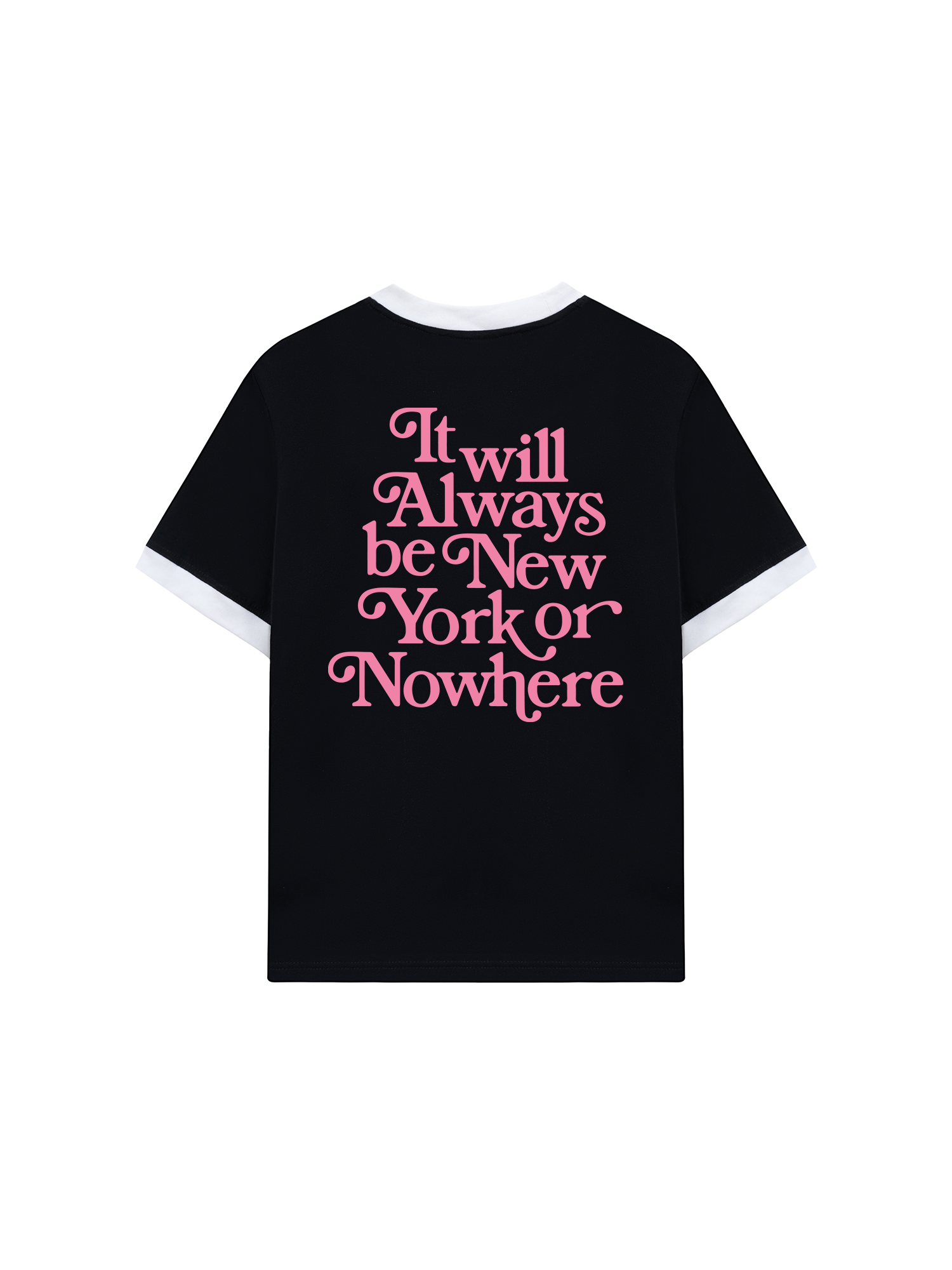Áo Thun Ringer Relaxed Fit City NewYork or Nowhere