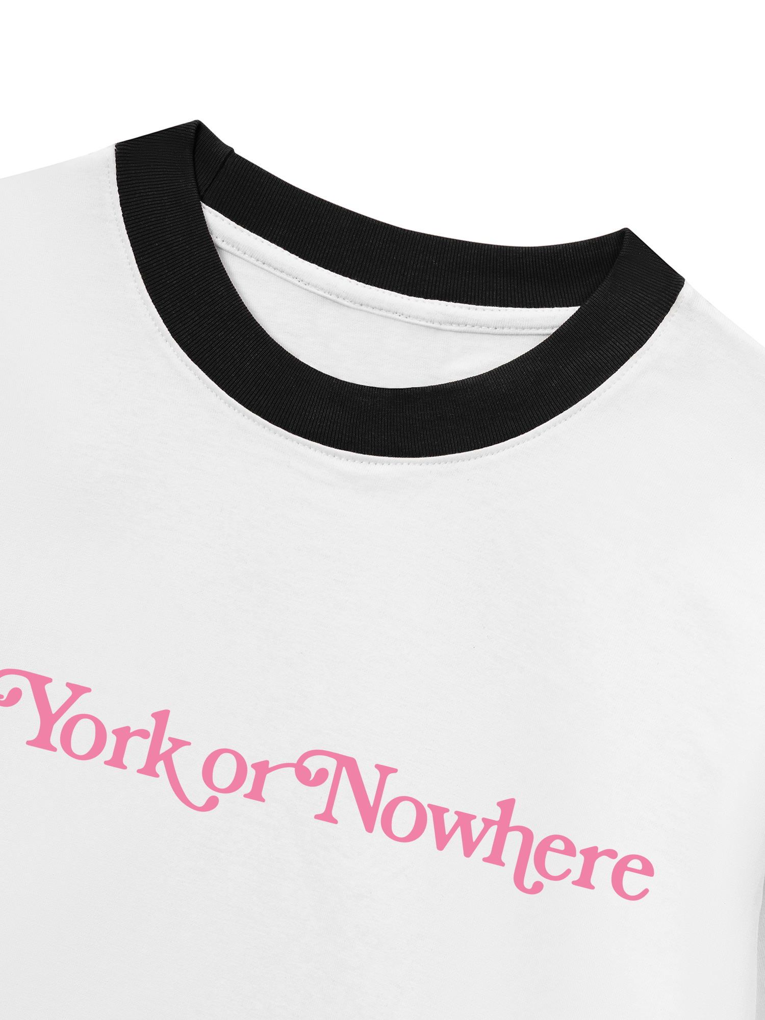 Áo Thun Ringer Relaxed Fit City NewYork or Nowhere