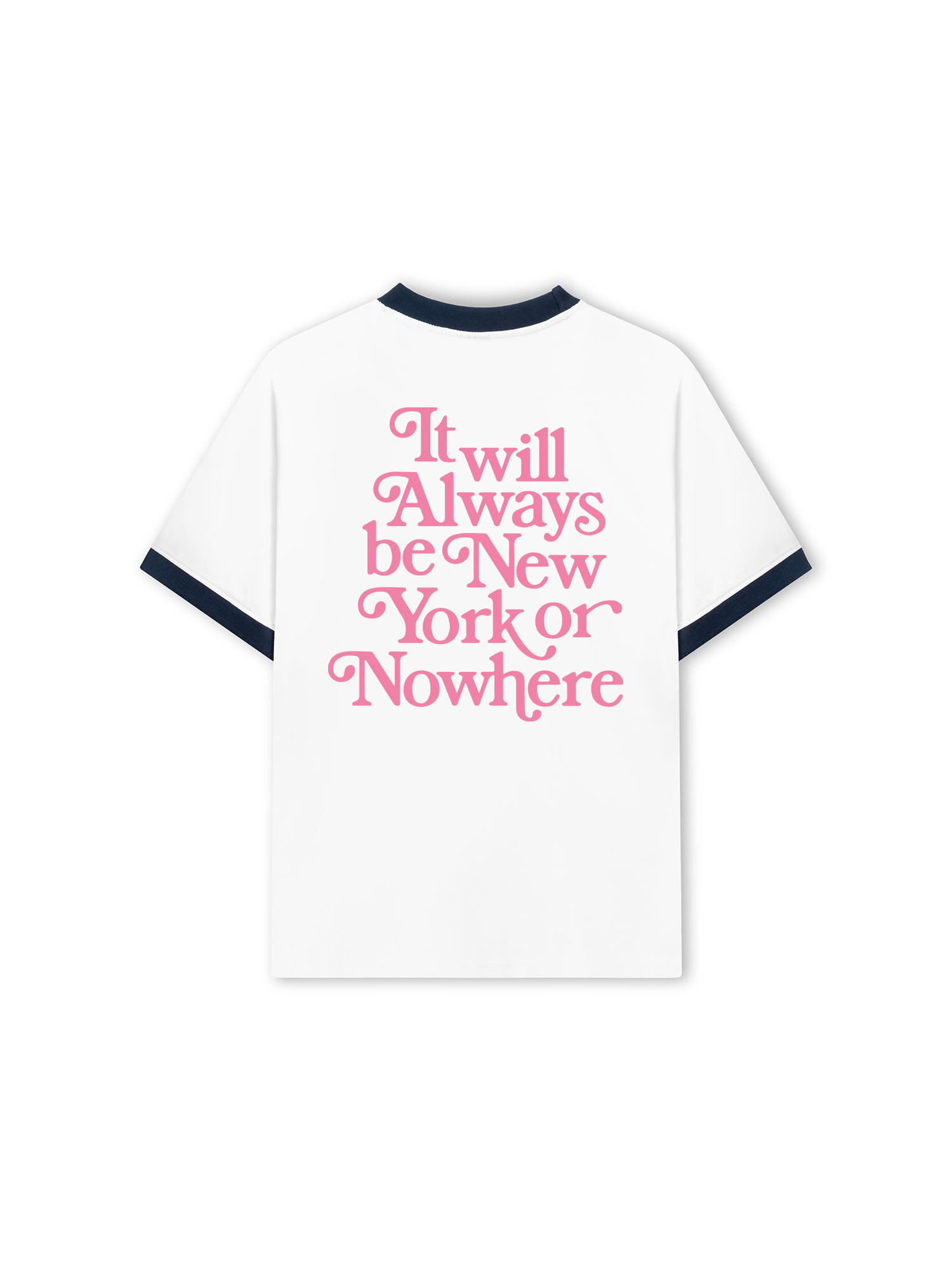 Áo Thun Ringer Relaxed Fit City NewYork or Nowhere