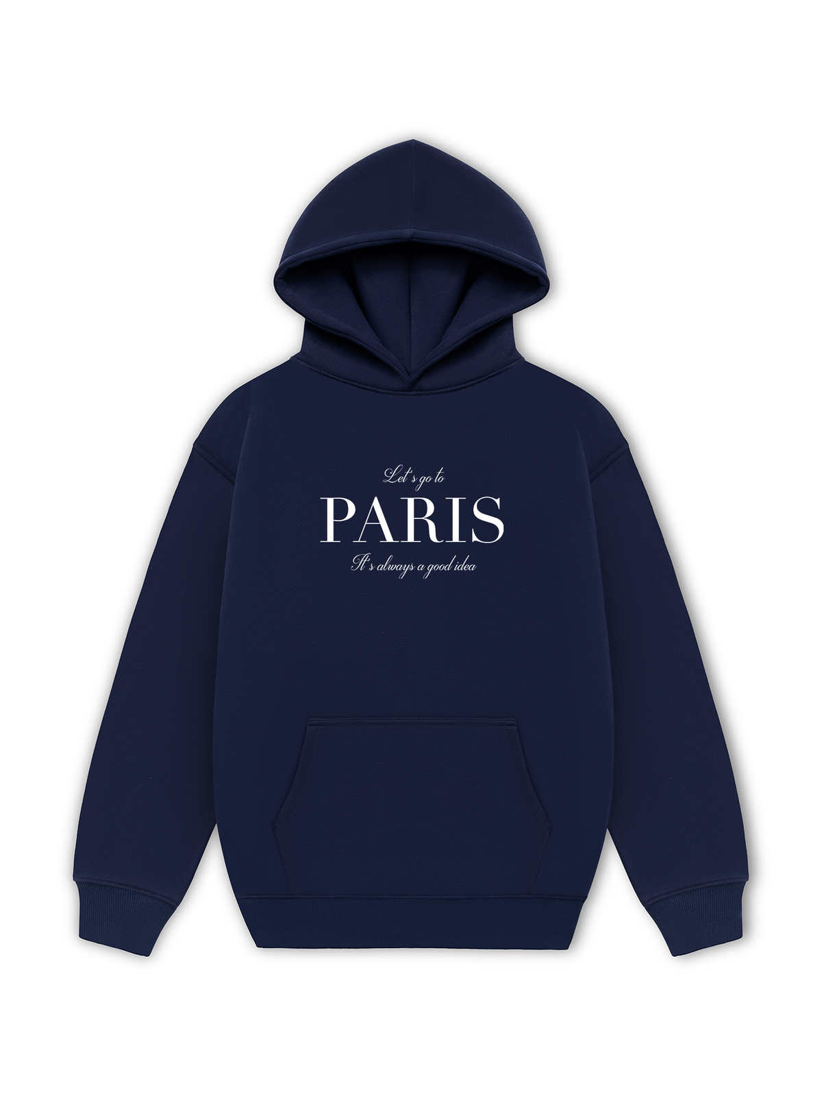 Áo Hoodie Nỉ Hai Da City Let's go to Paris