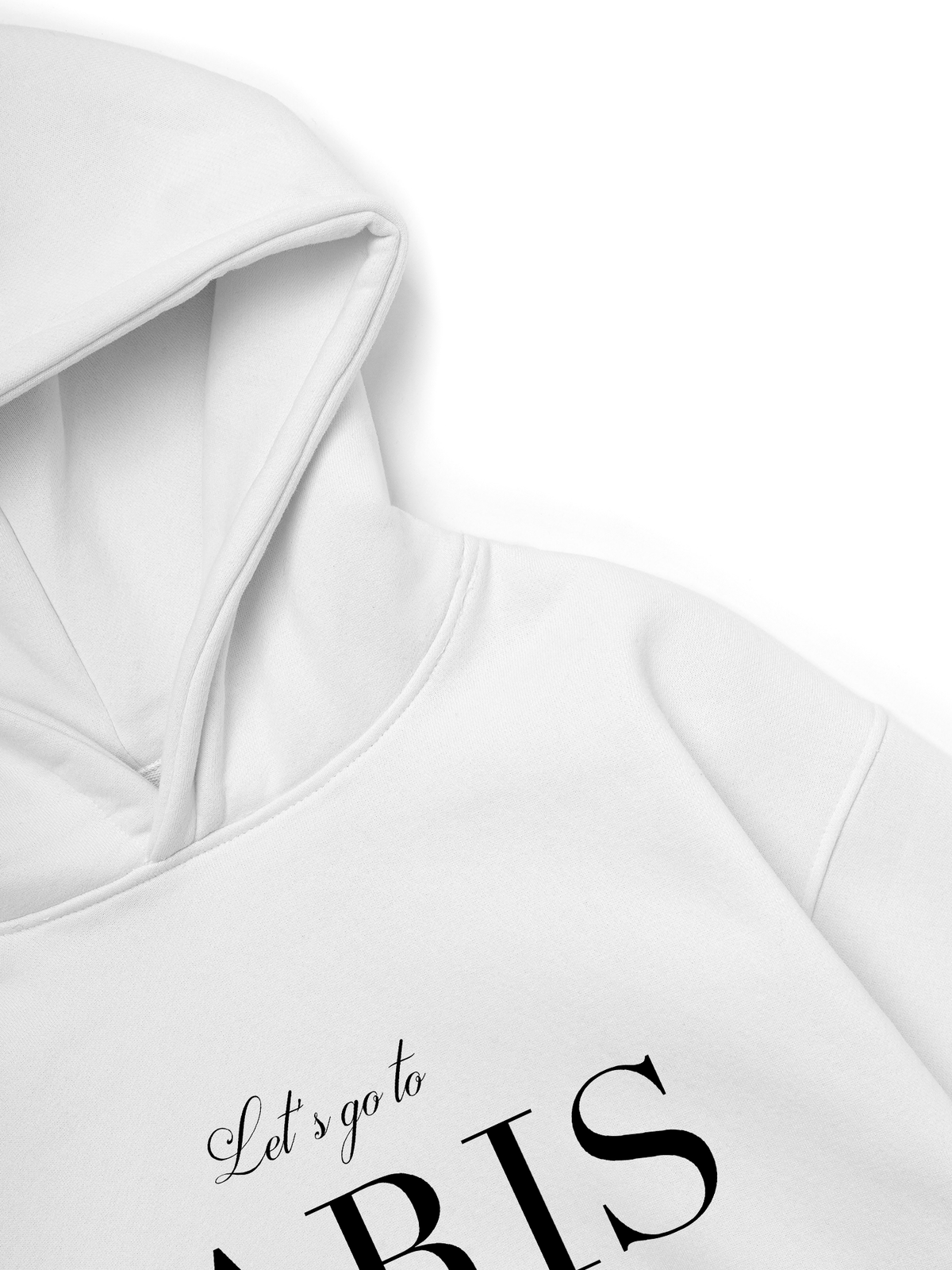 Áo Hoodie Nỉ Hai Da City Let's go to Paris