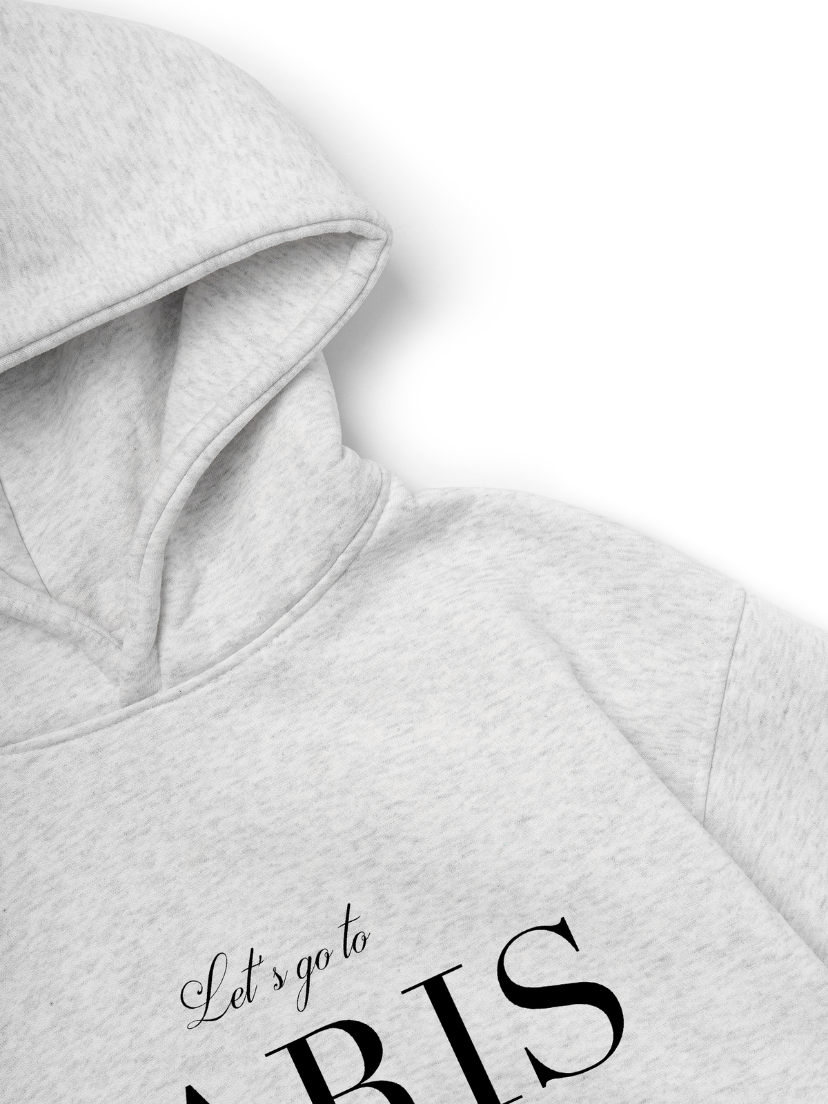 Áo Hoodie Nỉ Hai Da City Let's go to Paris