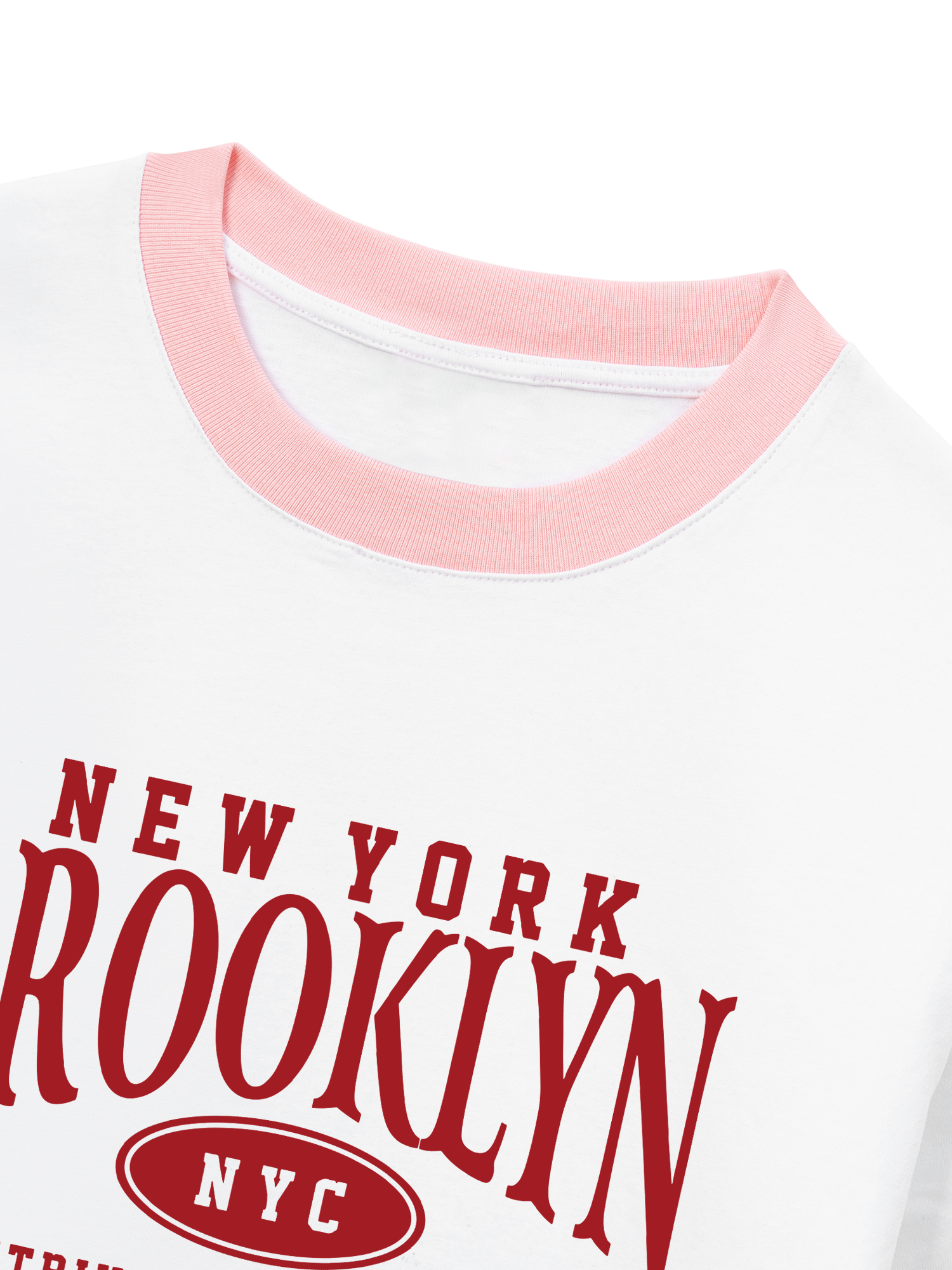 Áo Thun Ringer Relaxed Fit City New York Brooklyn