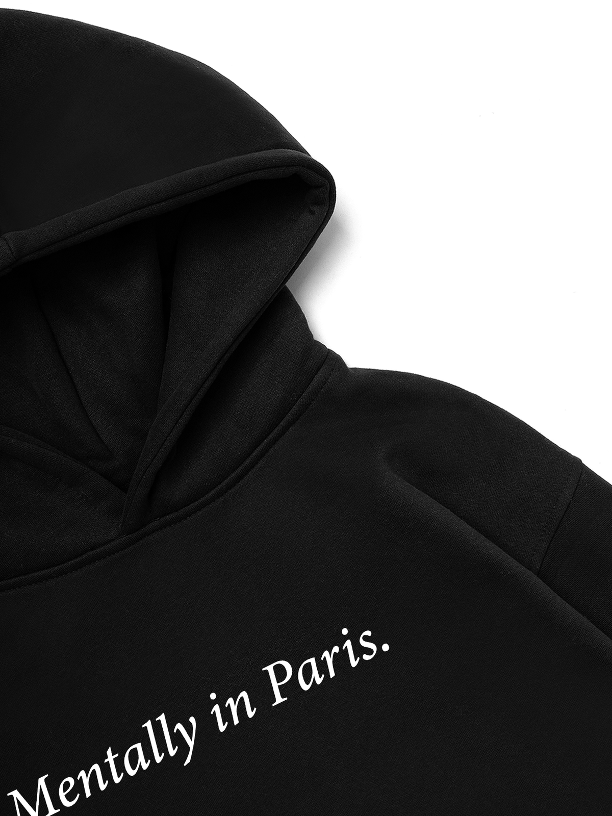 Áo Hoodie Nỉ Hai Da Mentally In Paris