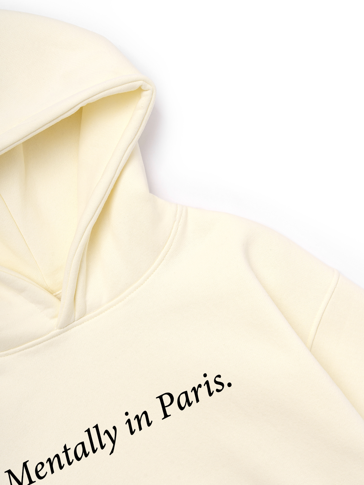 Áo Hoodie Nỉ Hai Da Mentally In Paris
