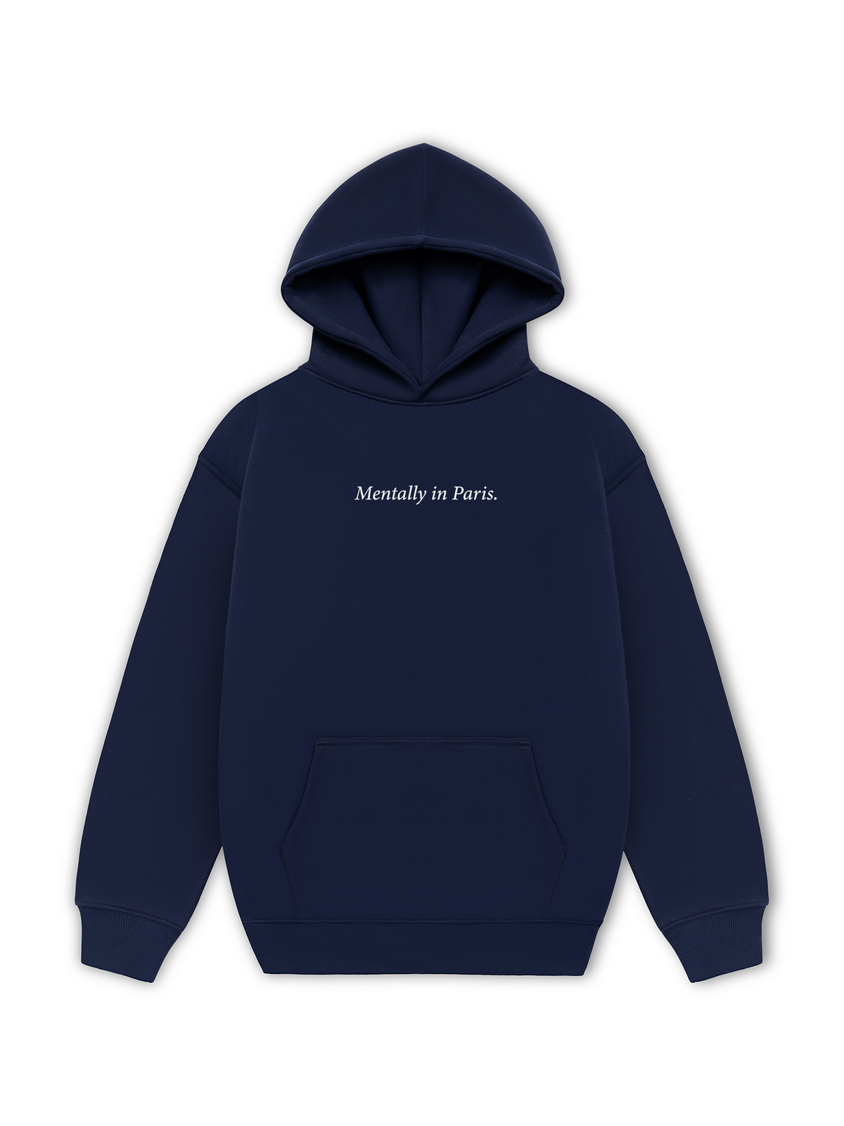 Áo Hoodie Nỉ Hai Da Mentally In Paris