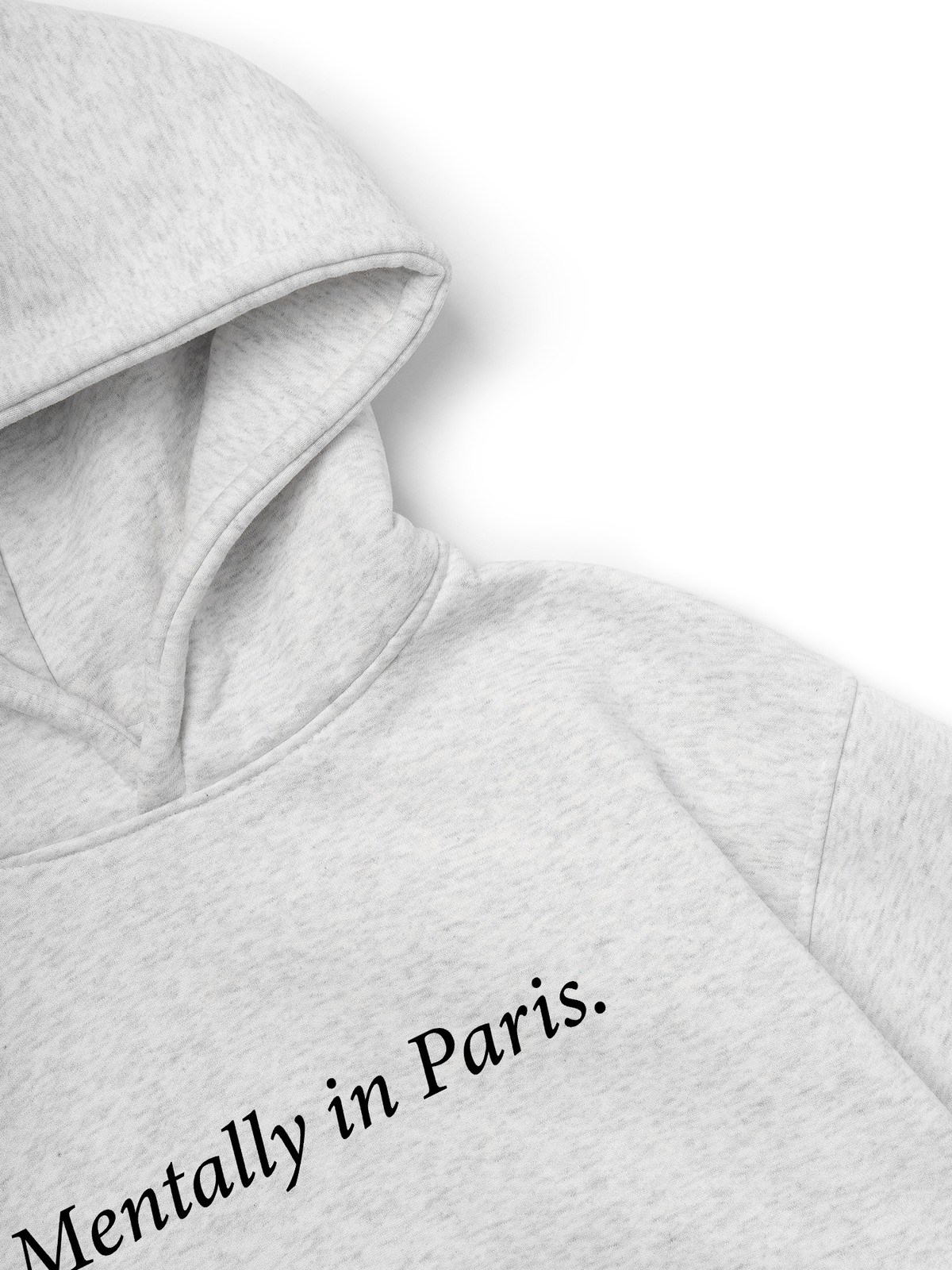 Áo Hoodie Nỉ Hai Da Mentally In Paris
