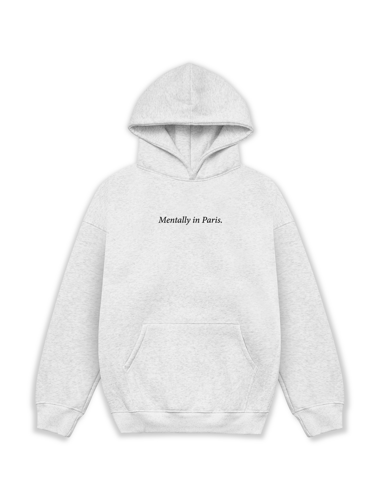 Áo Hoodie Nỉ Hai Da Mentally In Paris