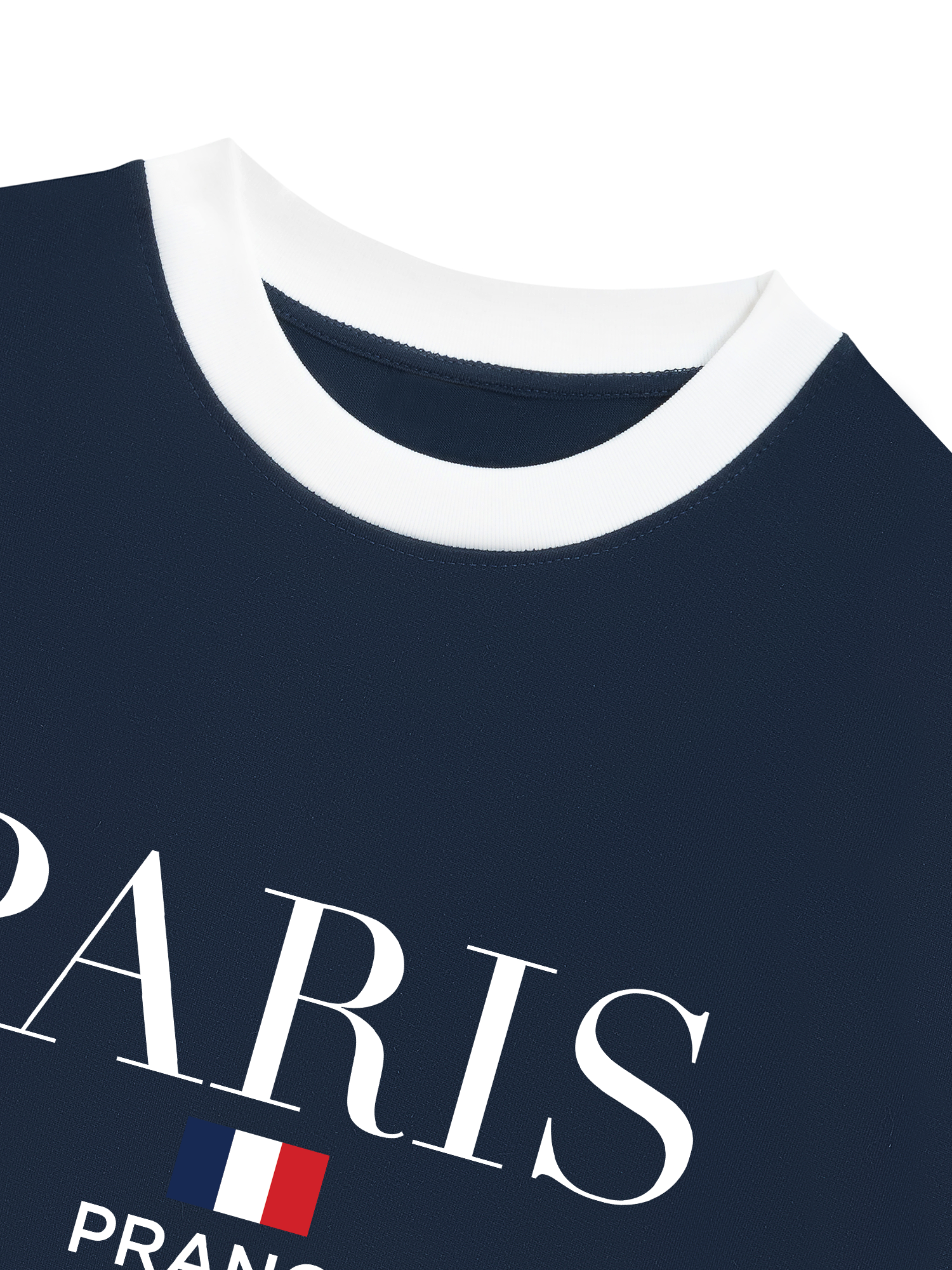 Áo Thun Ringer Relaxed Fit City Paris Prance