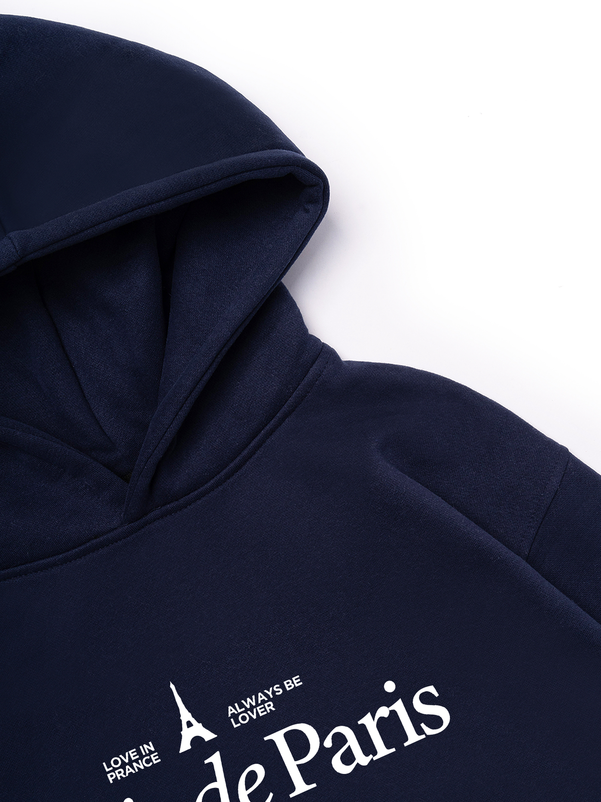 Áo Hoodie Nỉ Hai Da Paris de Paris