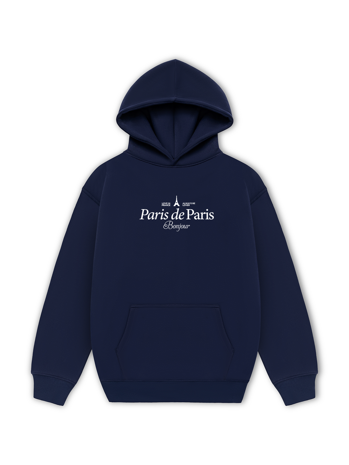Áo Hoodie Nỉ Hai Da Paris de Paris