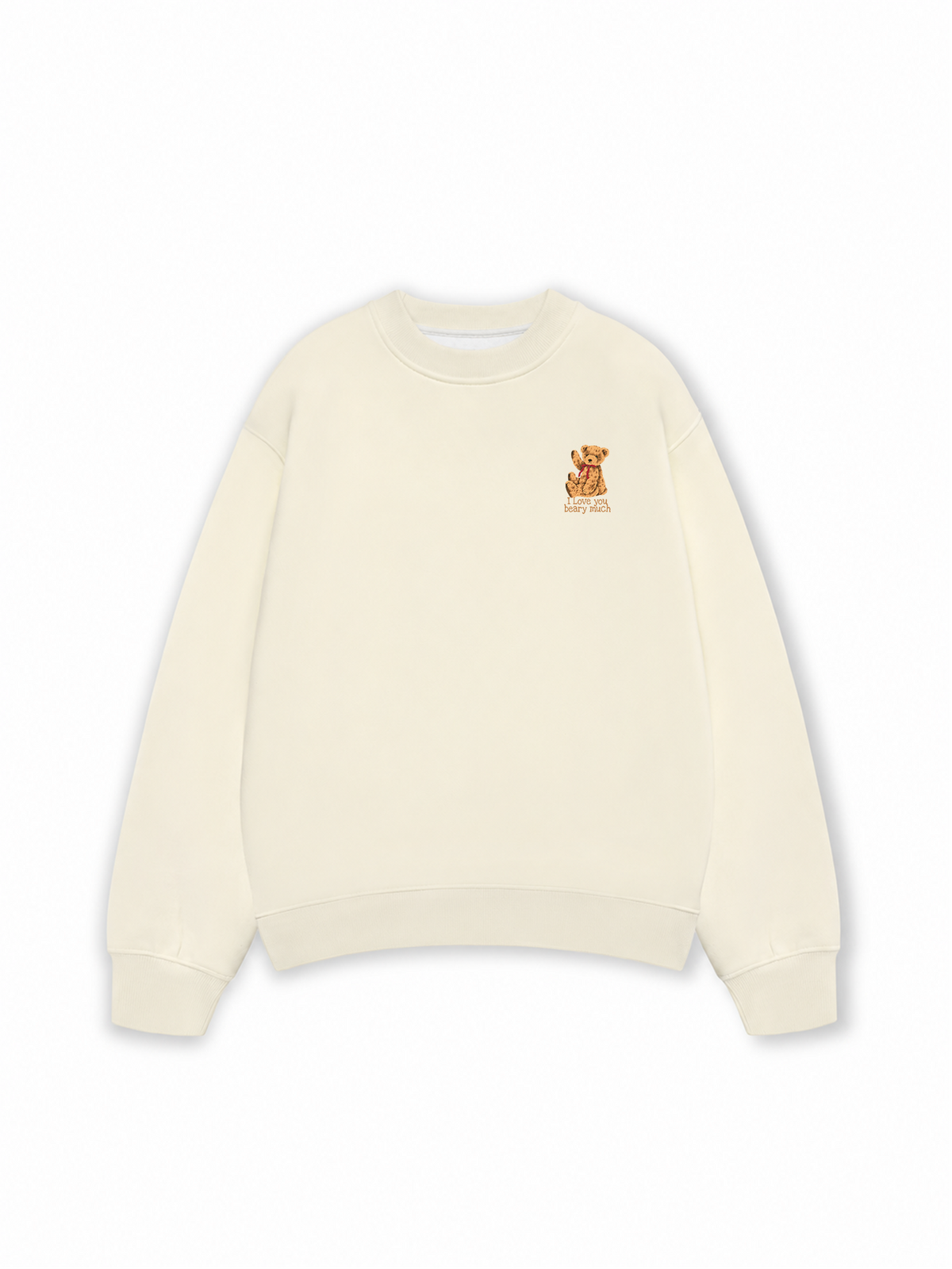 Áo Sweater Nỉ Hai Da Brown Bear