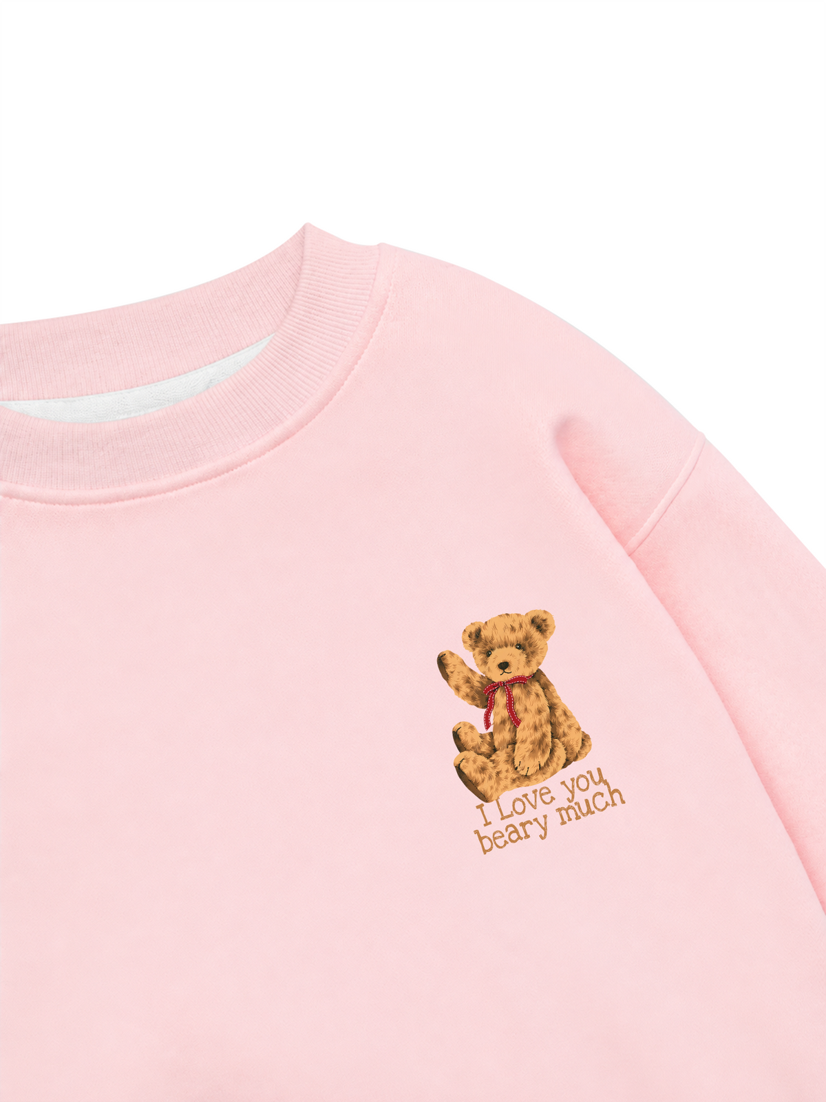 Áo Sweater Nỉ Hai Da Brown Bear