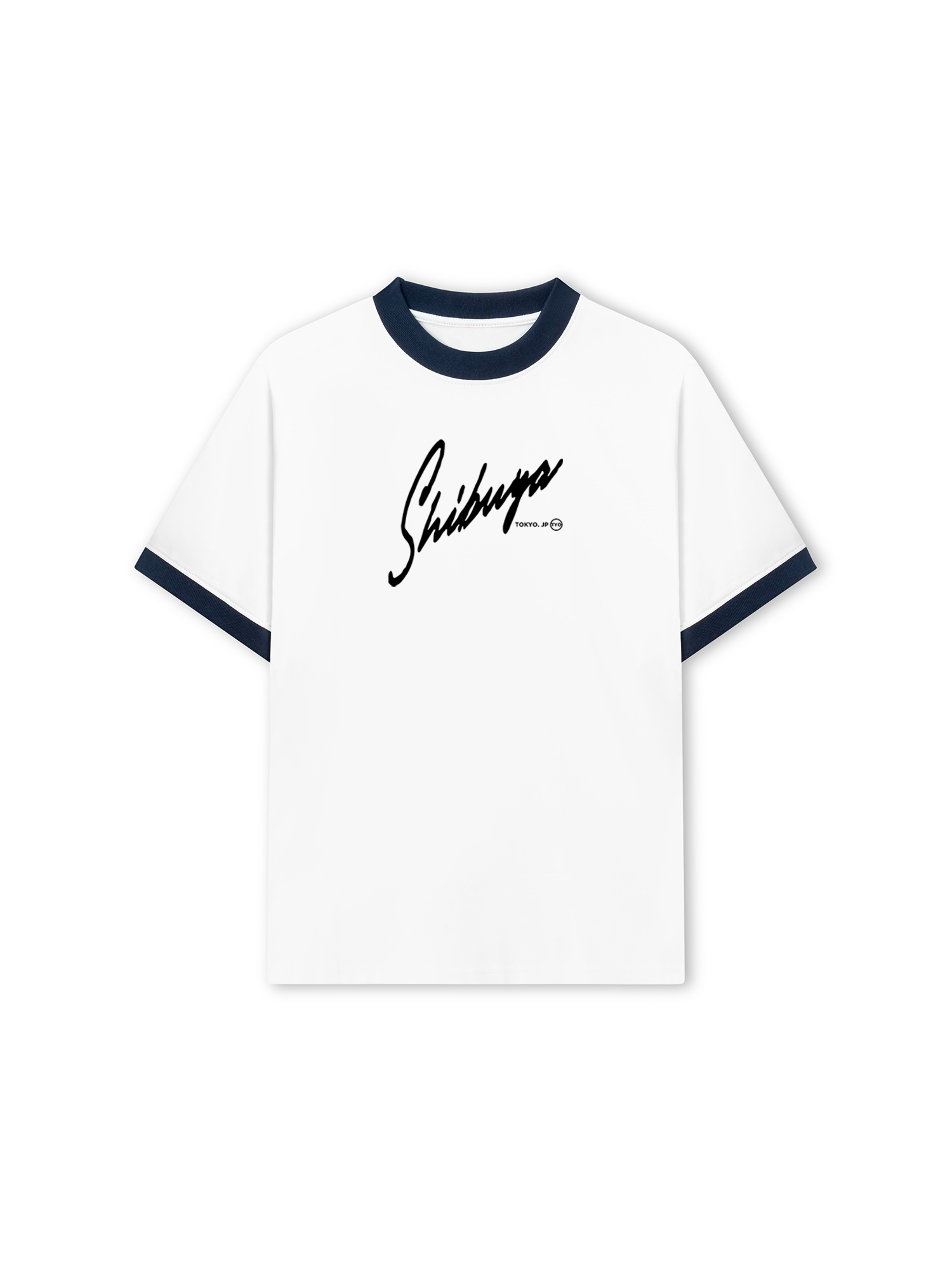 Áo Thun Ringer Relaxed Fit Shibuya Tokyo