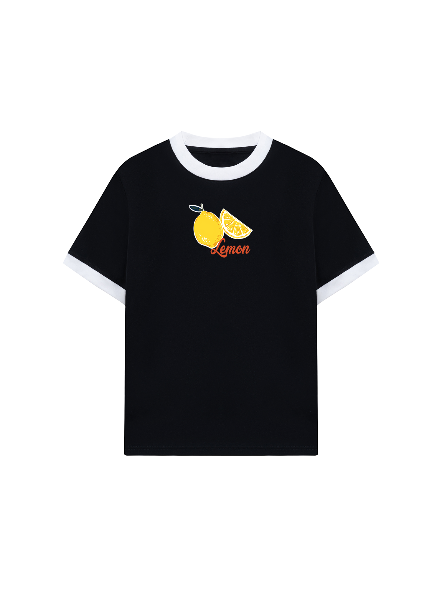 Áo Thun Ringer Relaxed Fit Tropical Citrus fruit