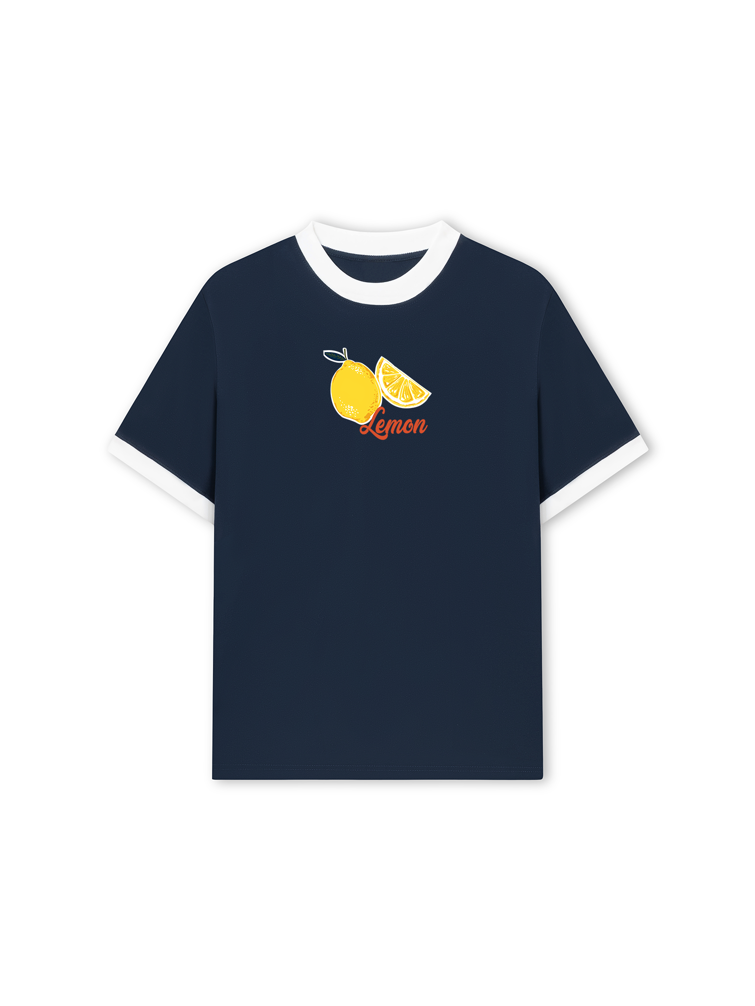 Áo Thun Ringer Relaxed Fit Tropical Citrus fruit