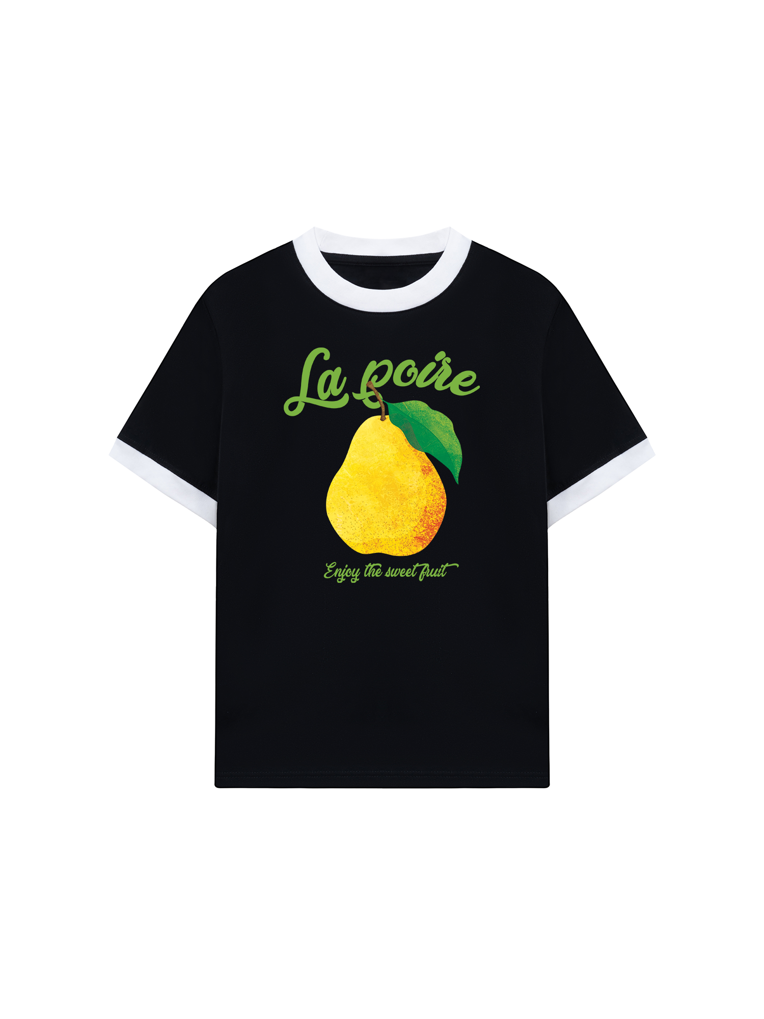 Áo Thun Ringer Relaxed Fit Tropical La Poire