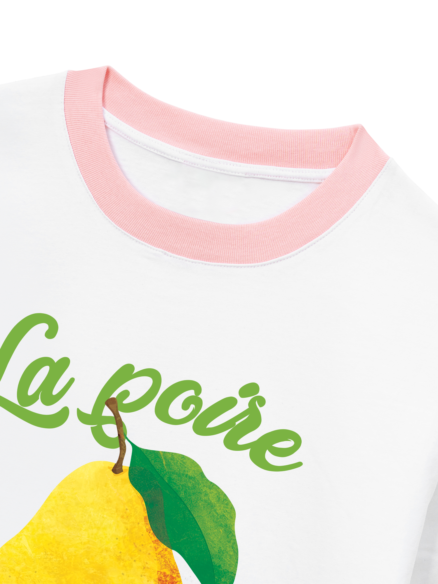 Áo Thun Ringer Relaxed Fit Tropical La Poire
