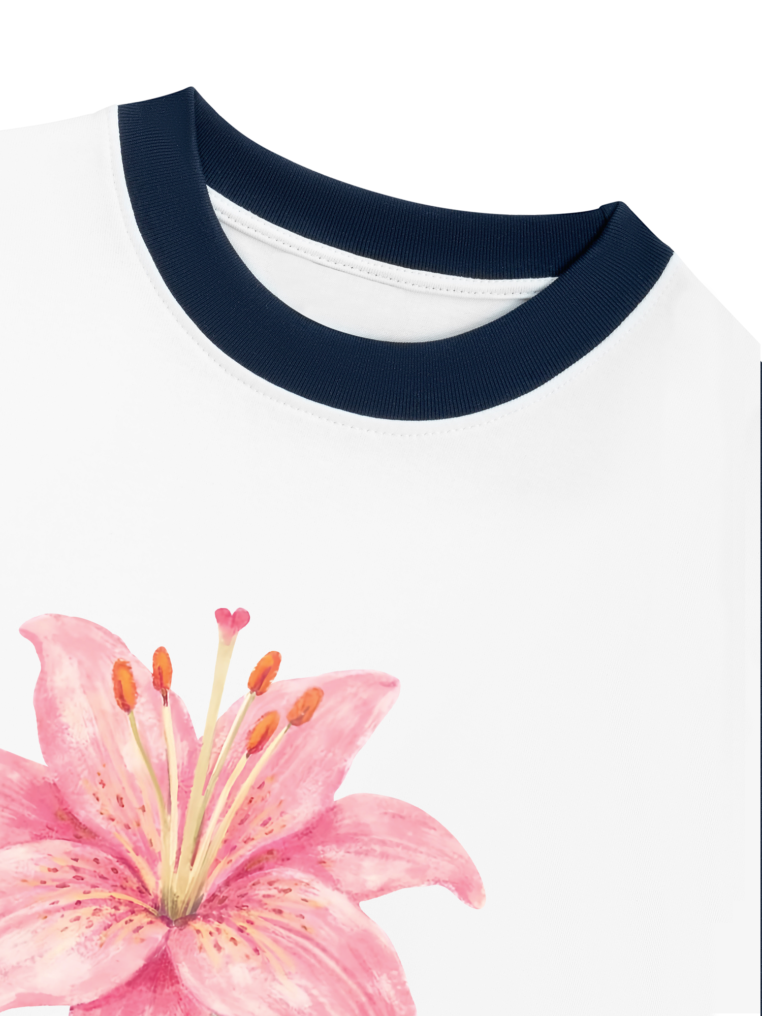 Áo Thun Ringer Relaxed Fit Tropical Sweet Summer